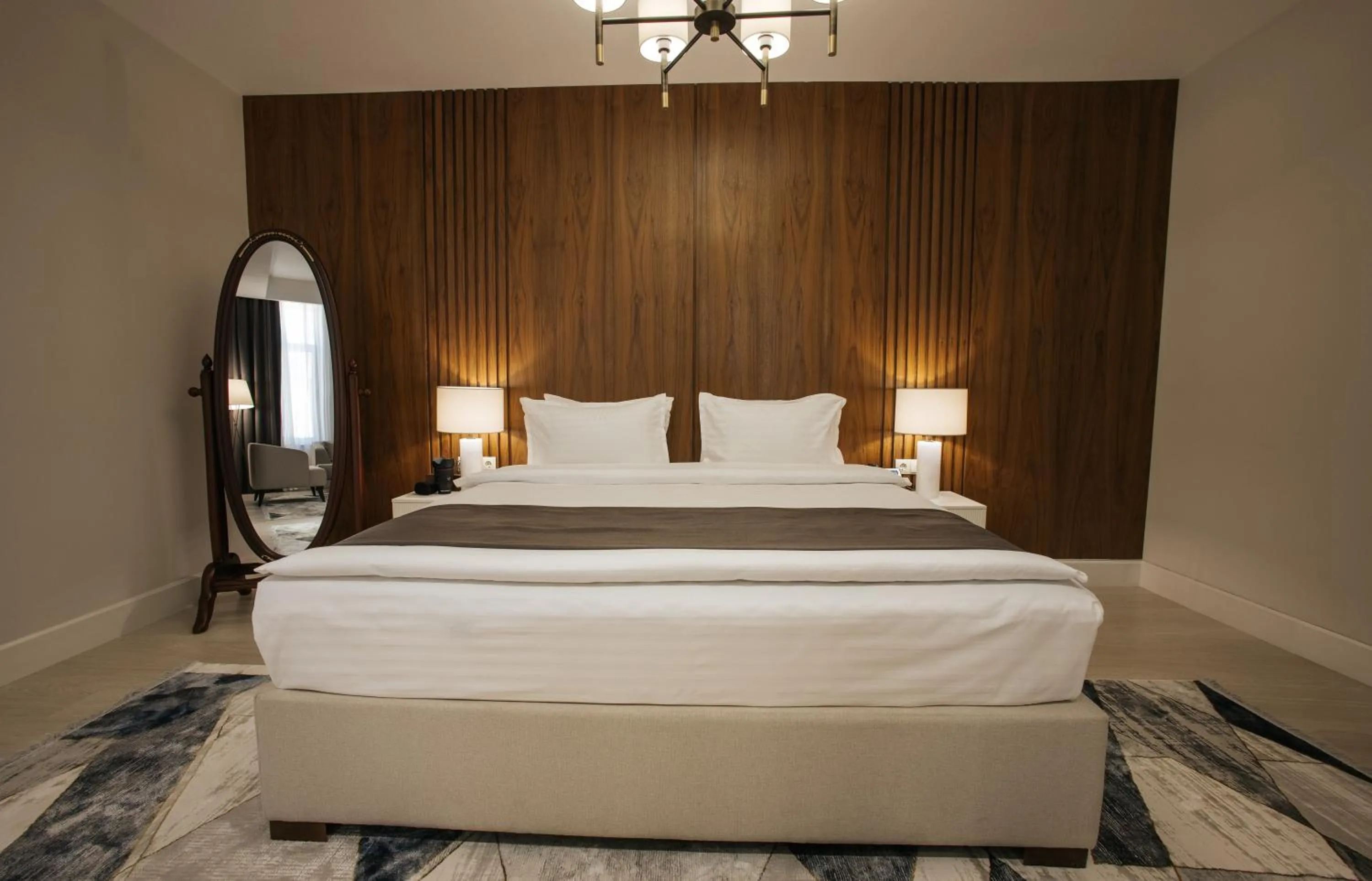 Bed in Ametist Hotel Complex