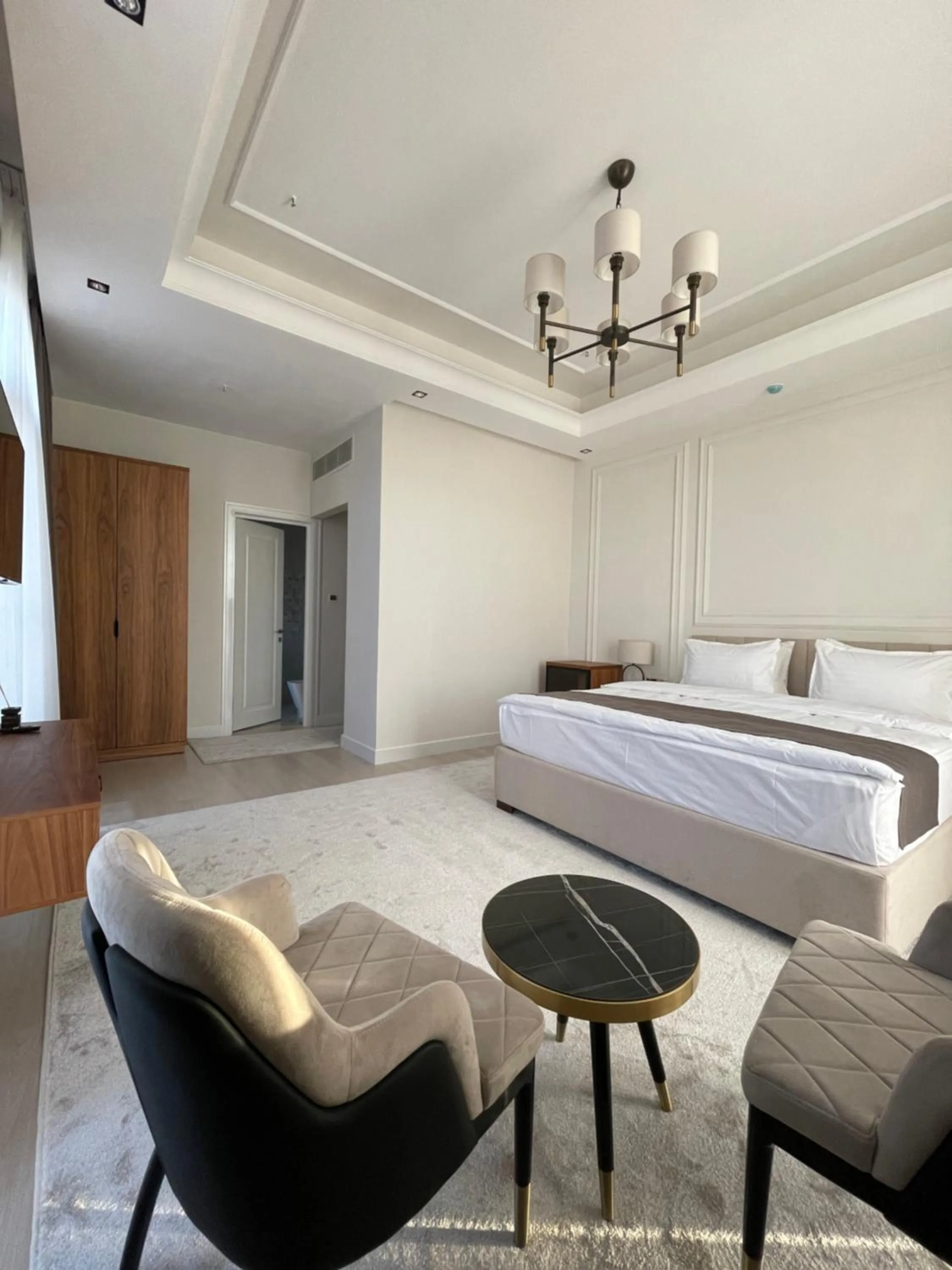 Bed in Ametist Hotel Complex