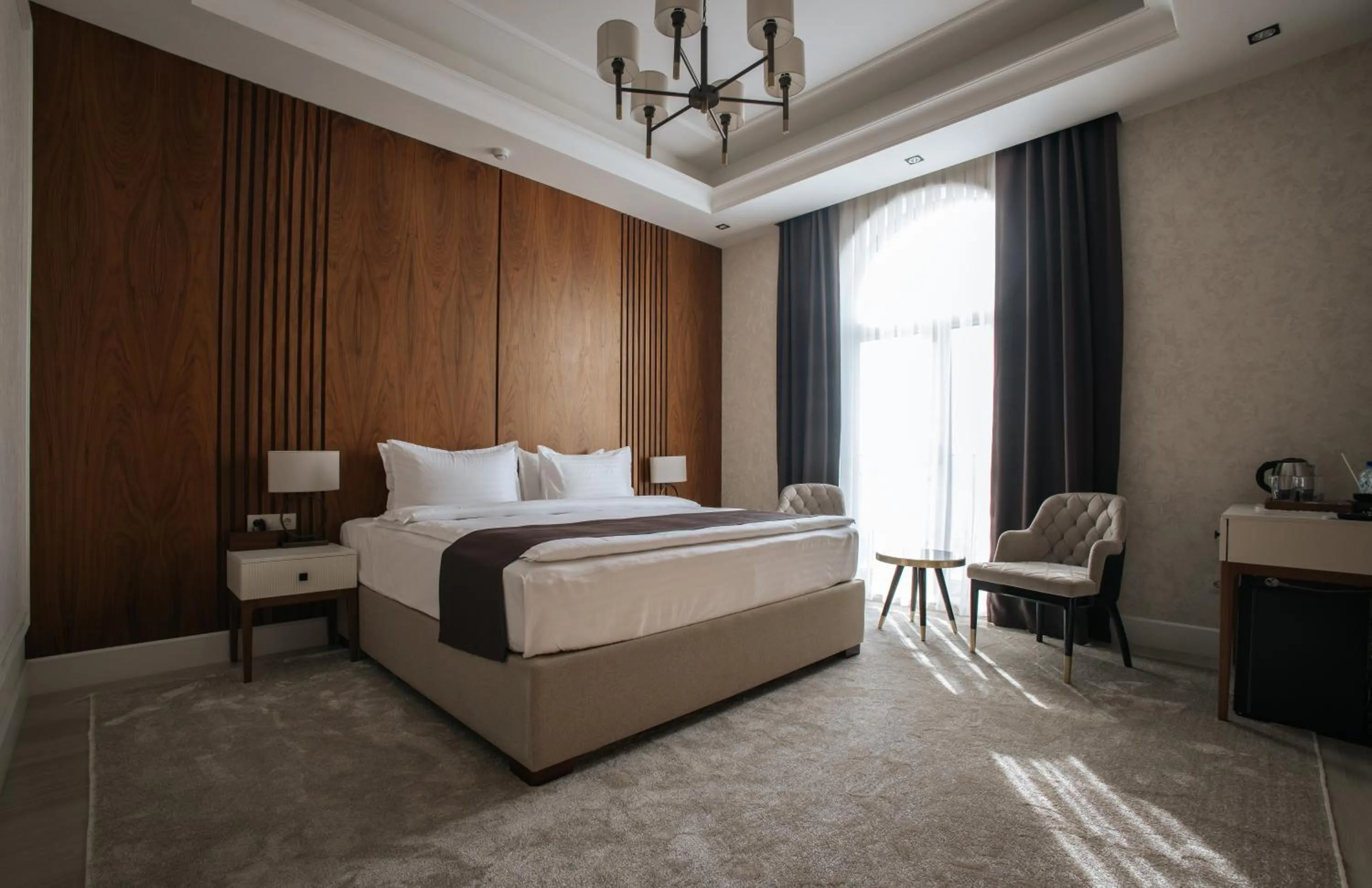 Bed in Ametist Hotel Complex