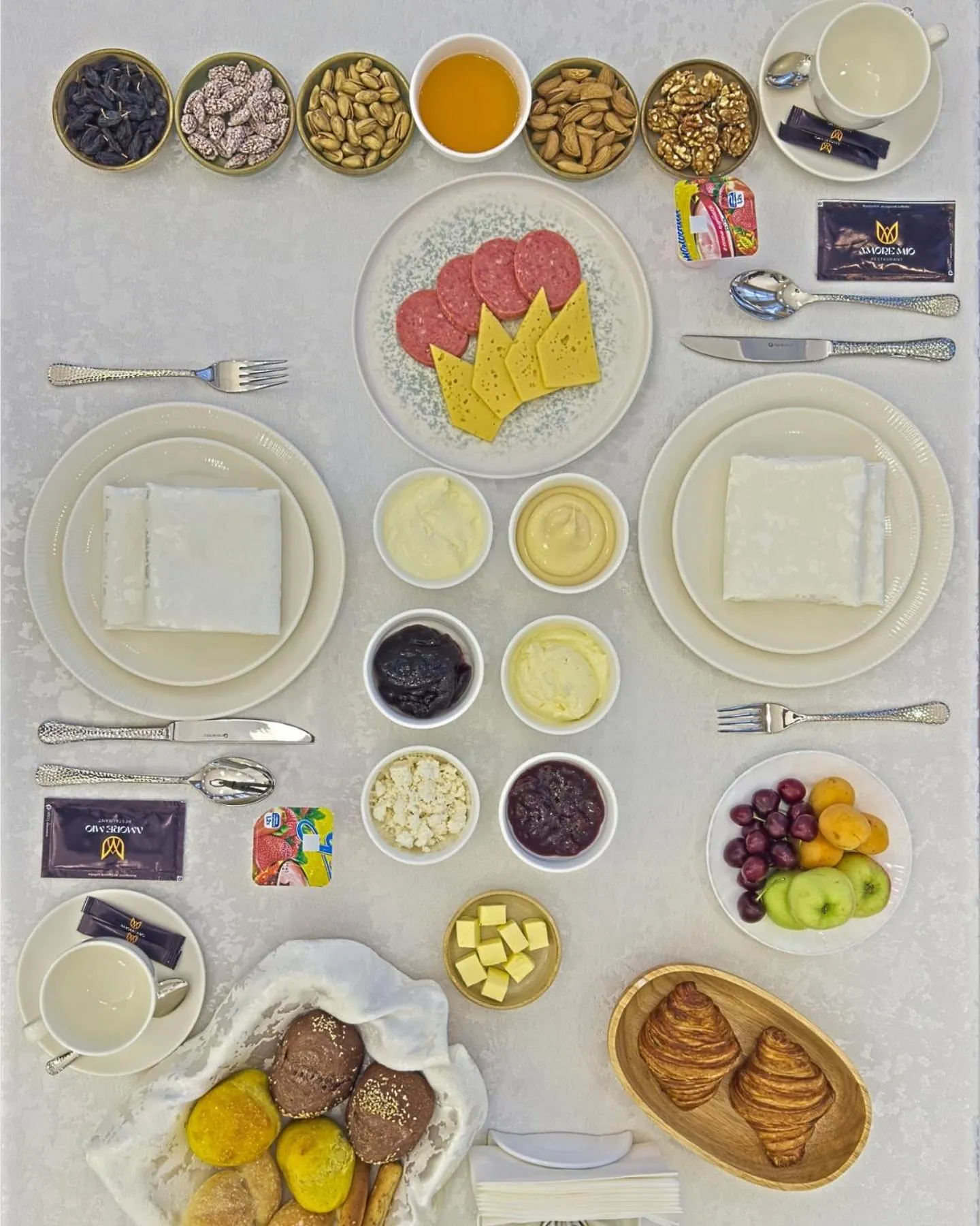 Breakfast in Ametist Hotel Complex