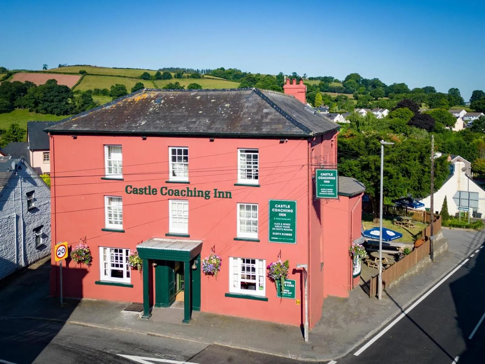 Property building in The Castle Coaching Inn