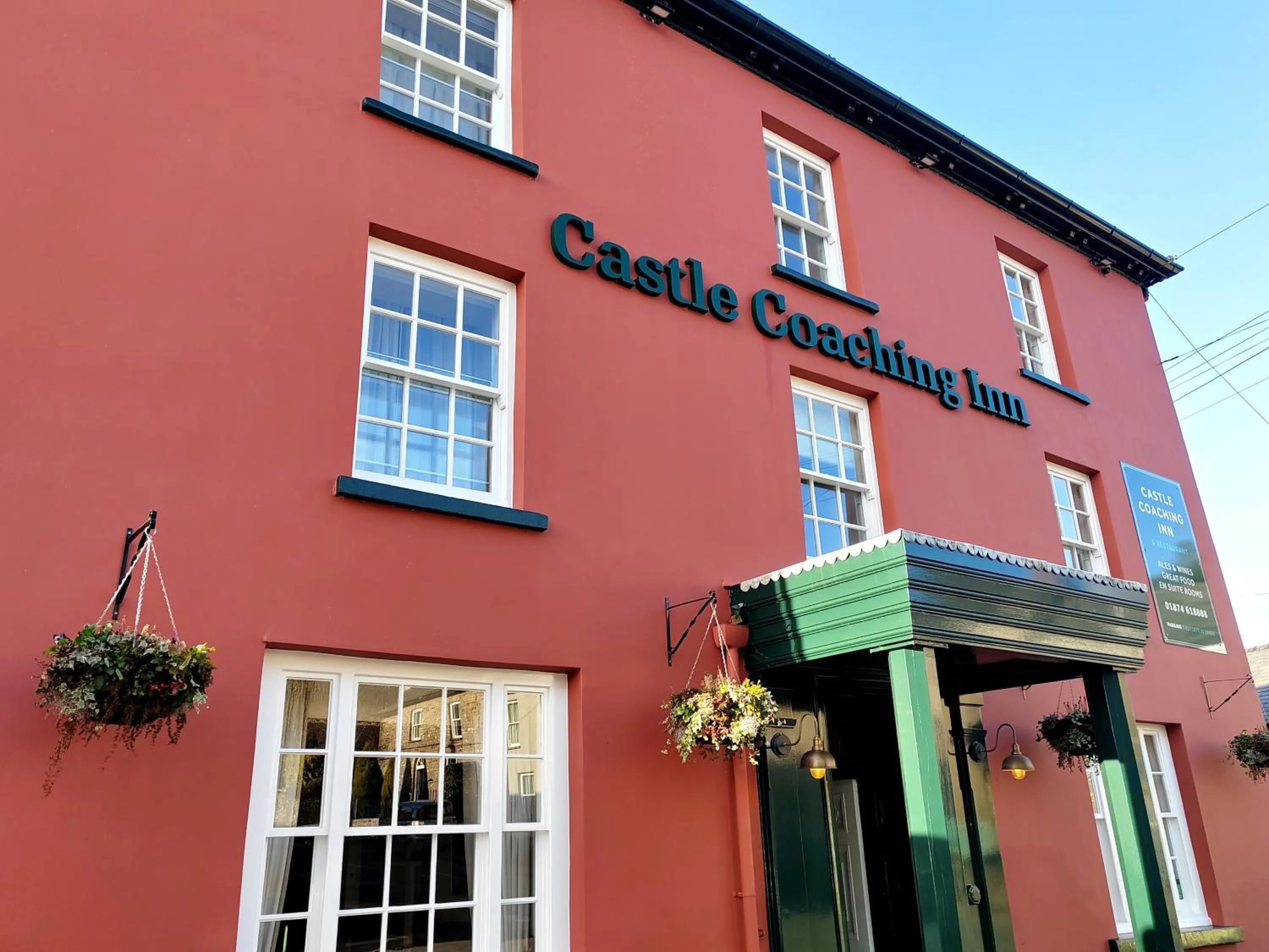Property building in The Castle Coaching Inn