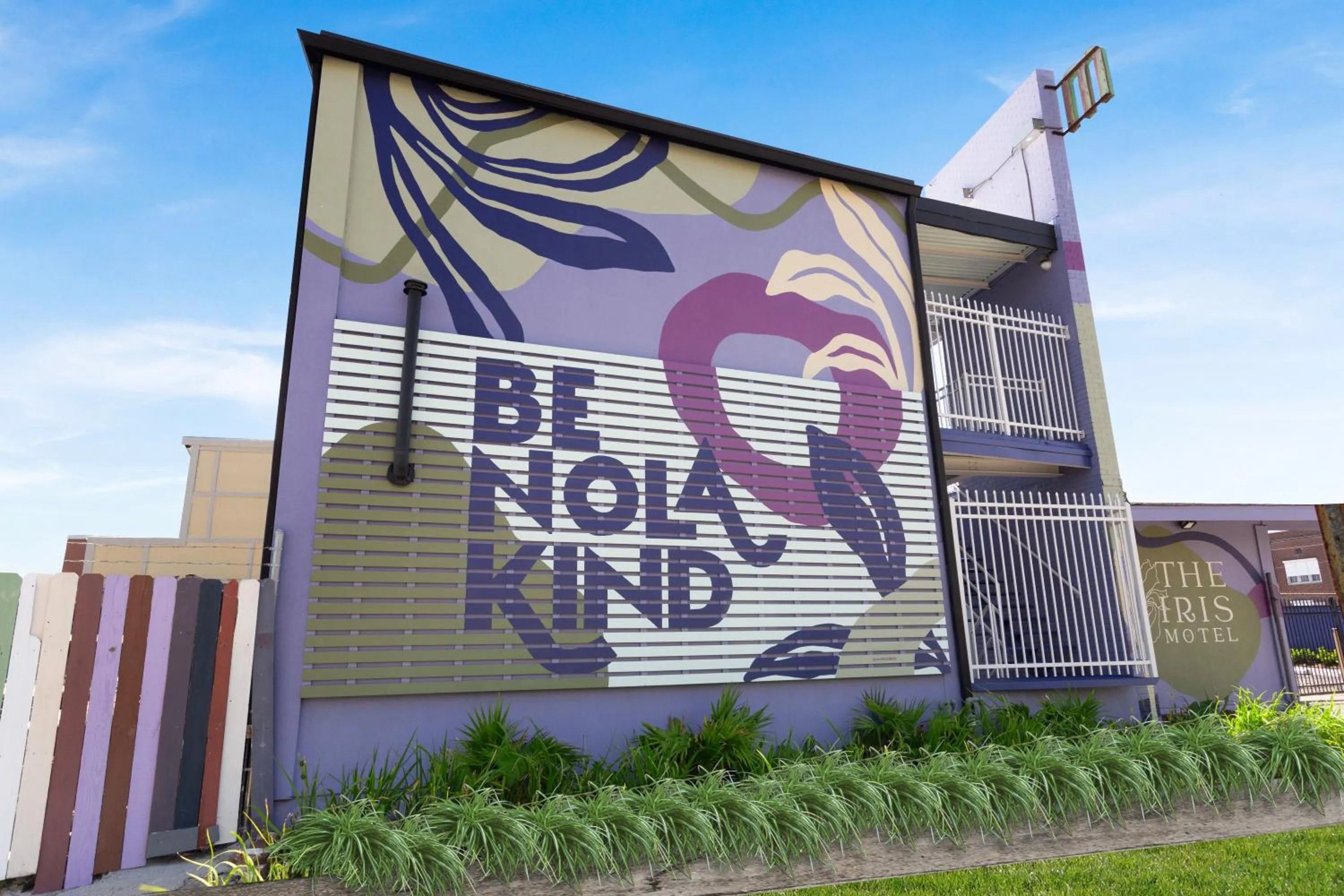 Property building in The Iris Motel