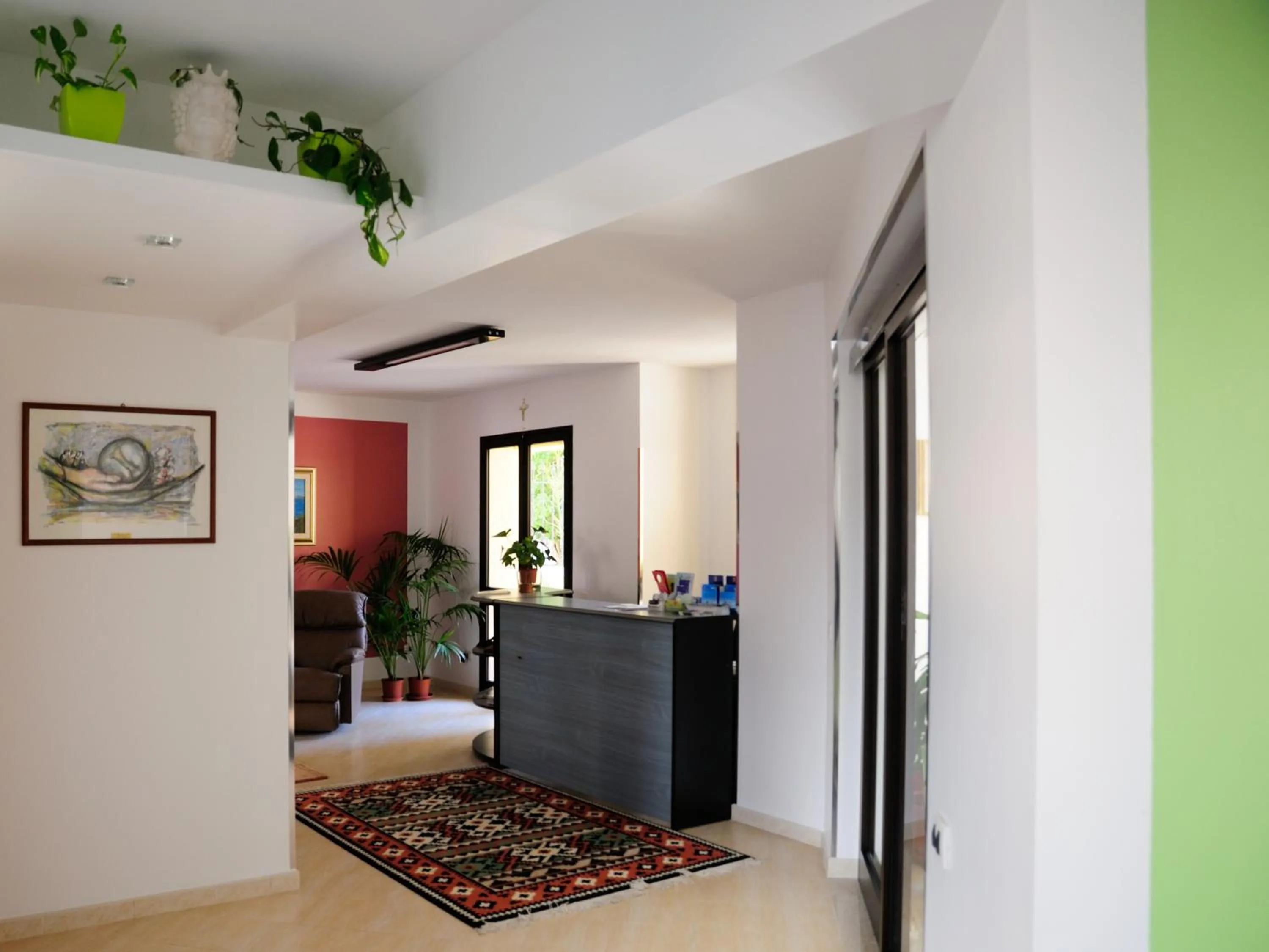 Lobby or reception in Residence Le Saline