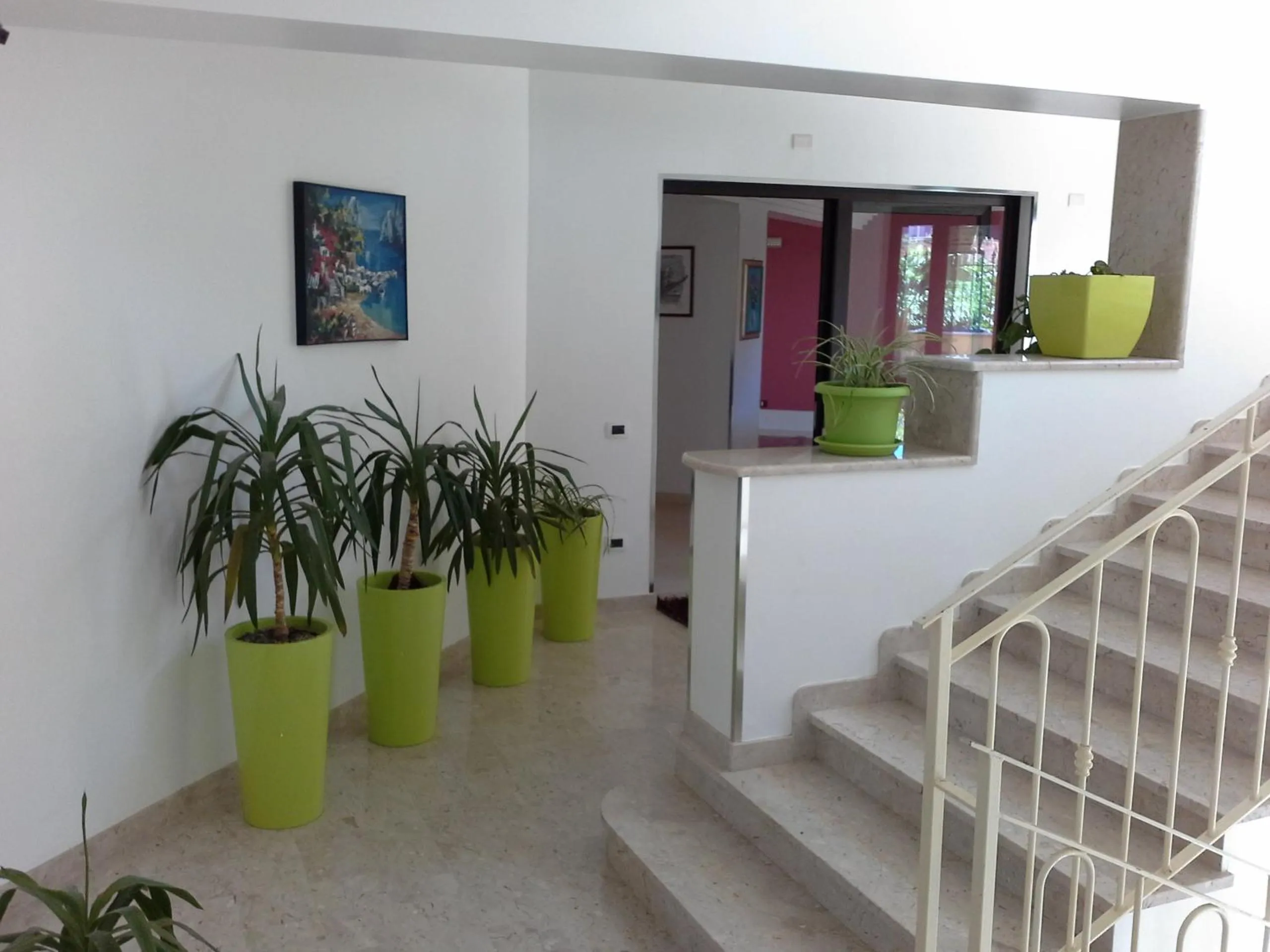 Lobby or reception in Residence Le Saline