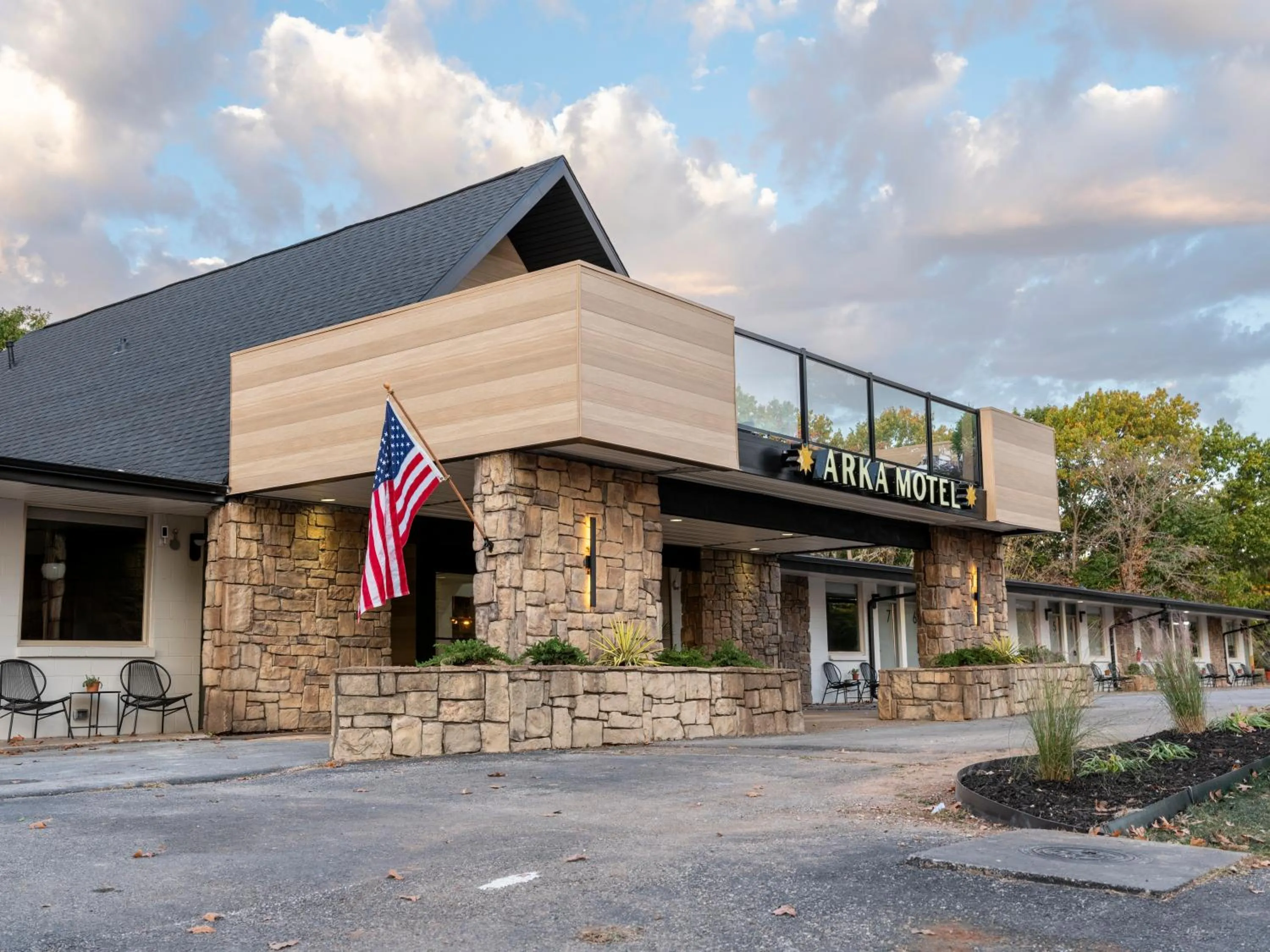 Property building in Arka Motel