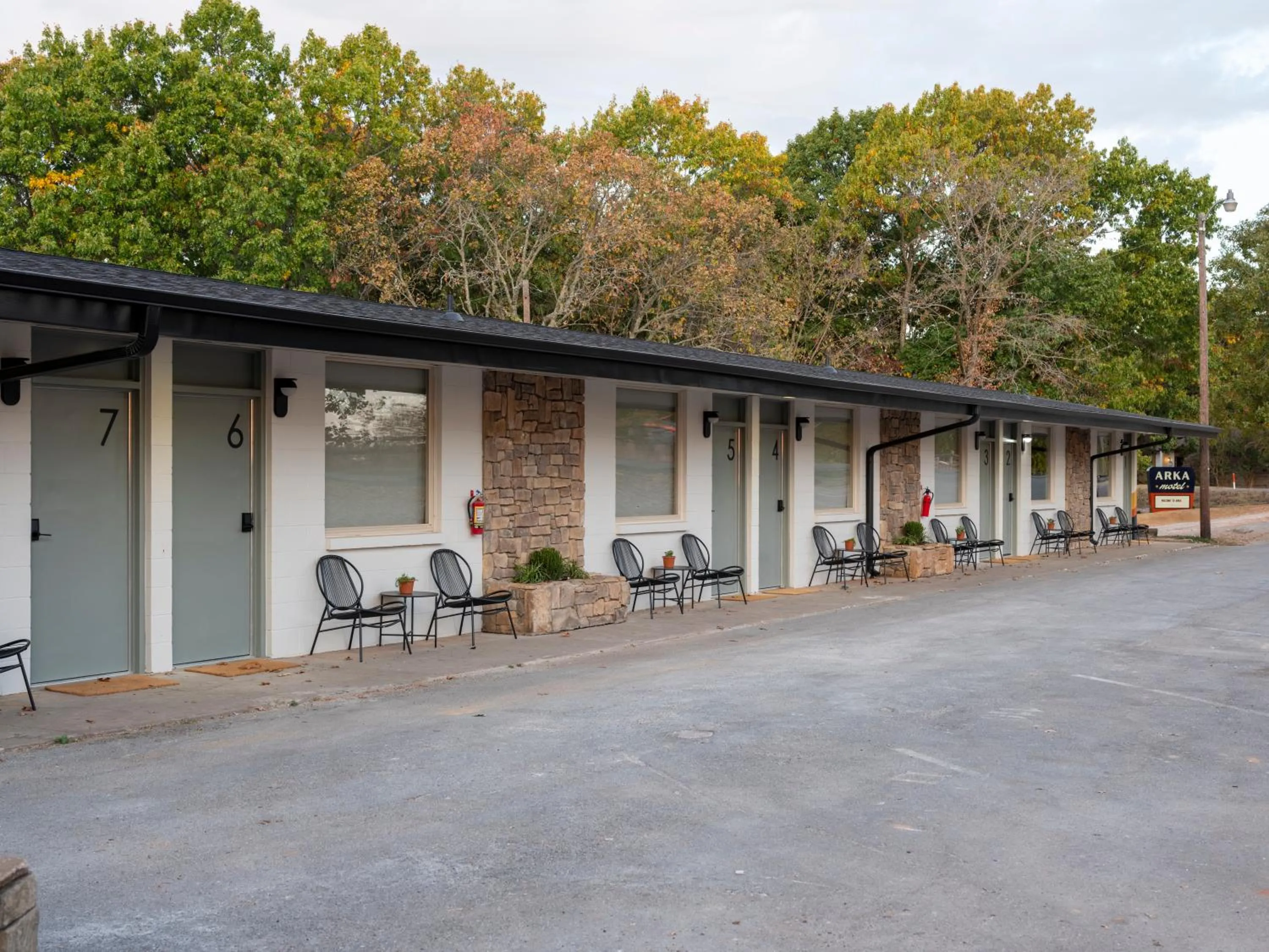 Property building in Arka Motel