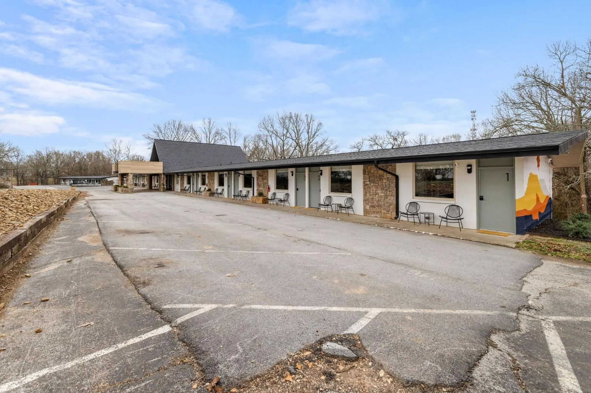 Property building in Arka Motel