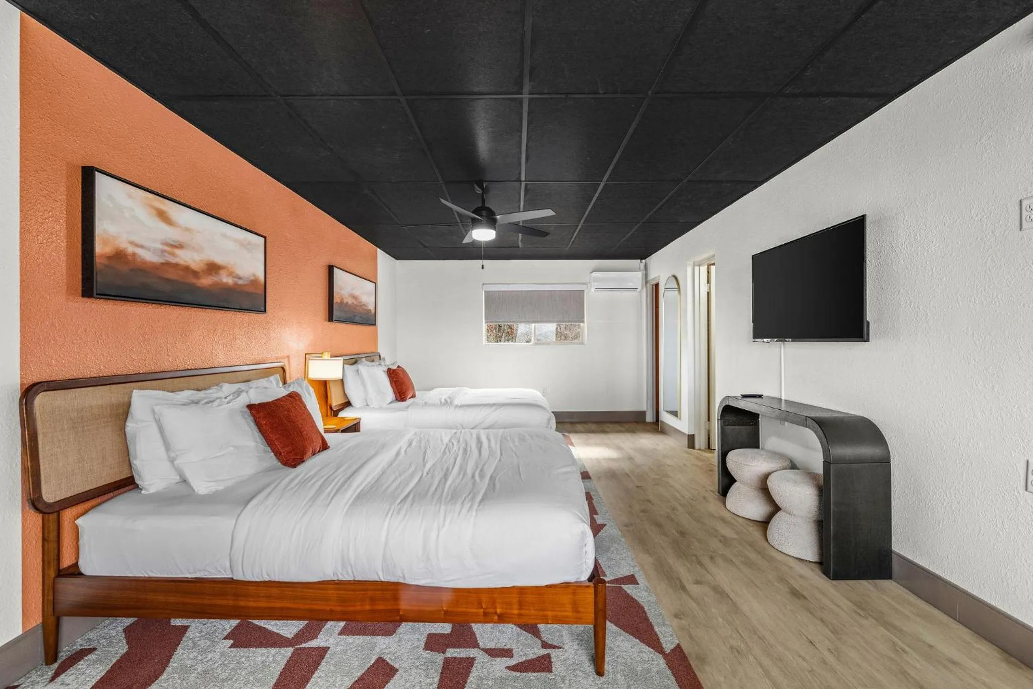 TV and multimedia, Bed in Arka Motel