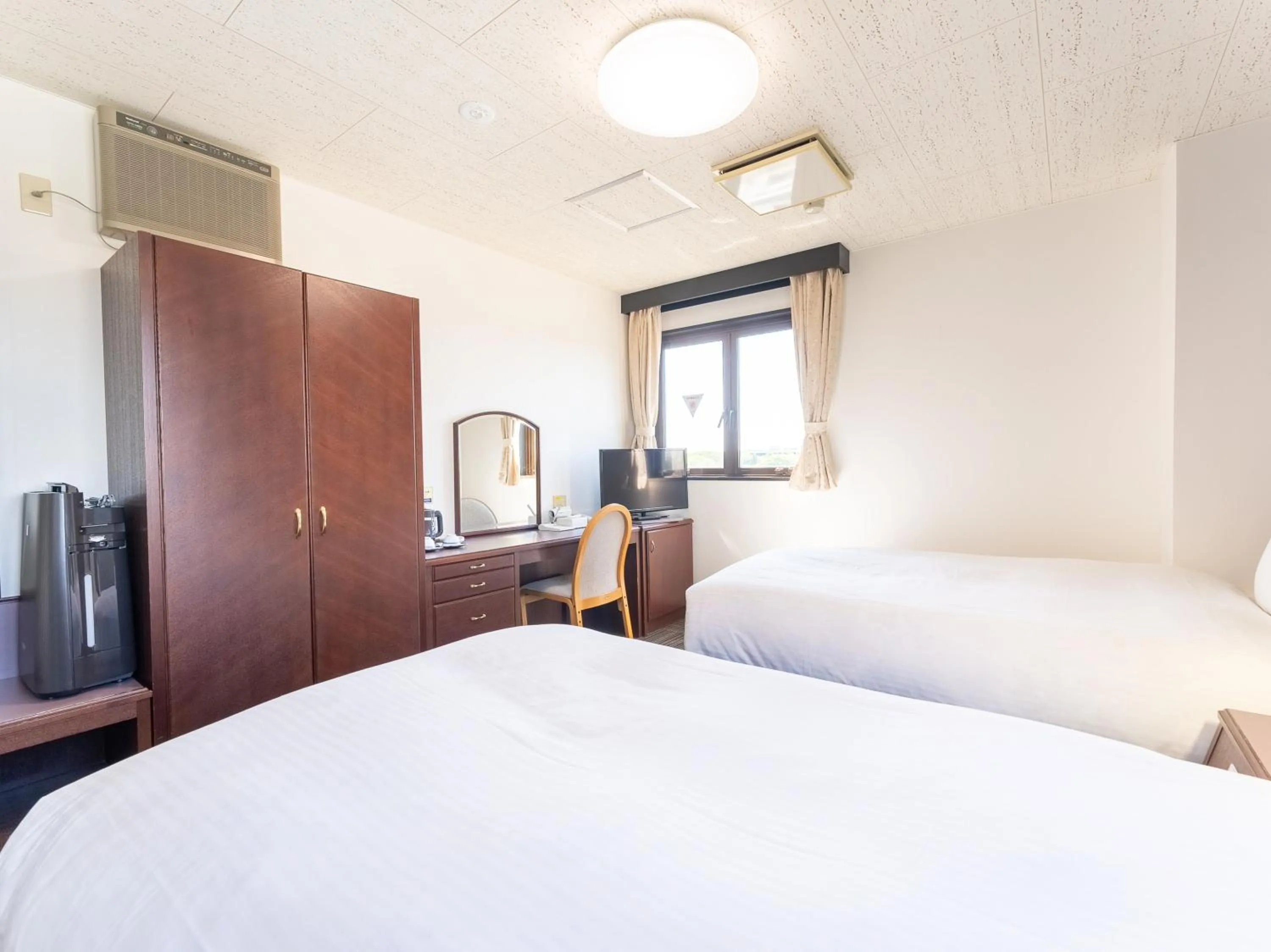 Bed in Noshiro Town Hotel Minami