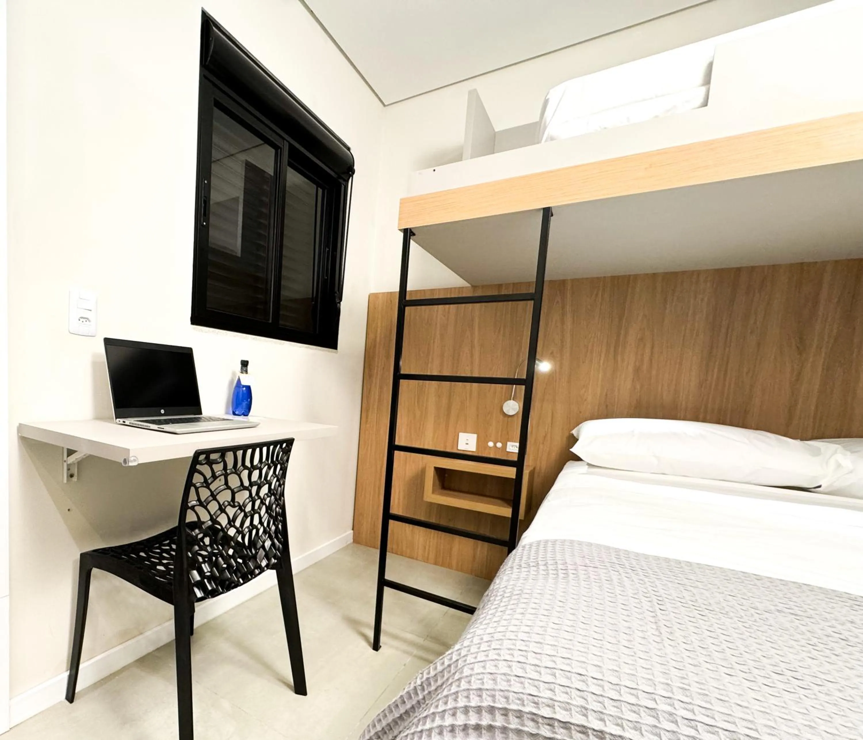 Dining area, Bed in Hotel São José