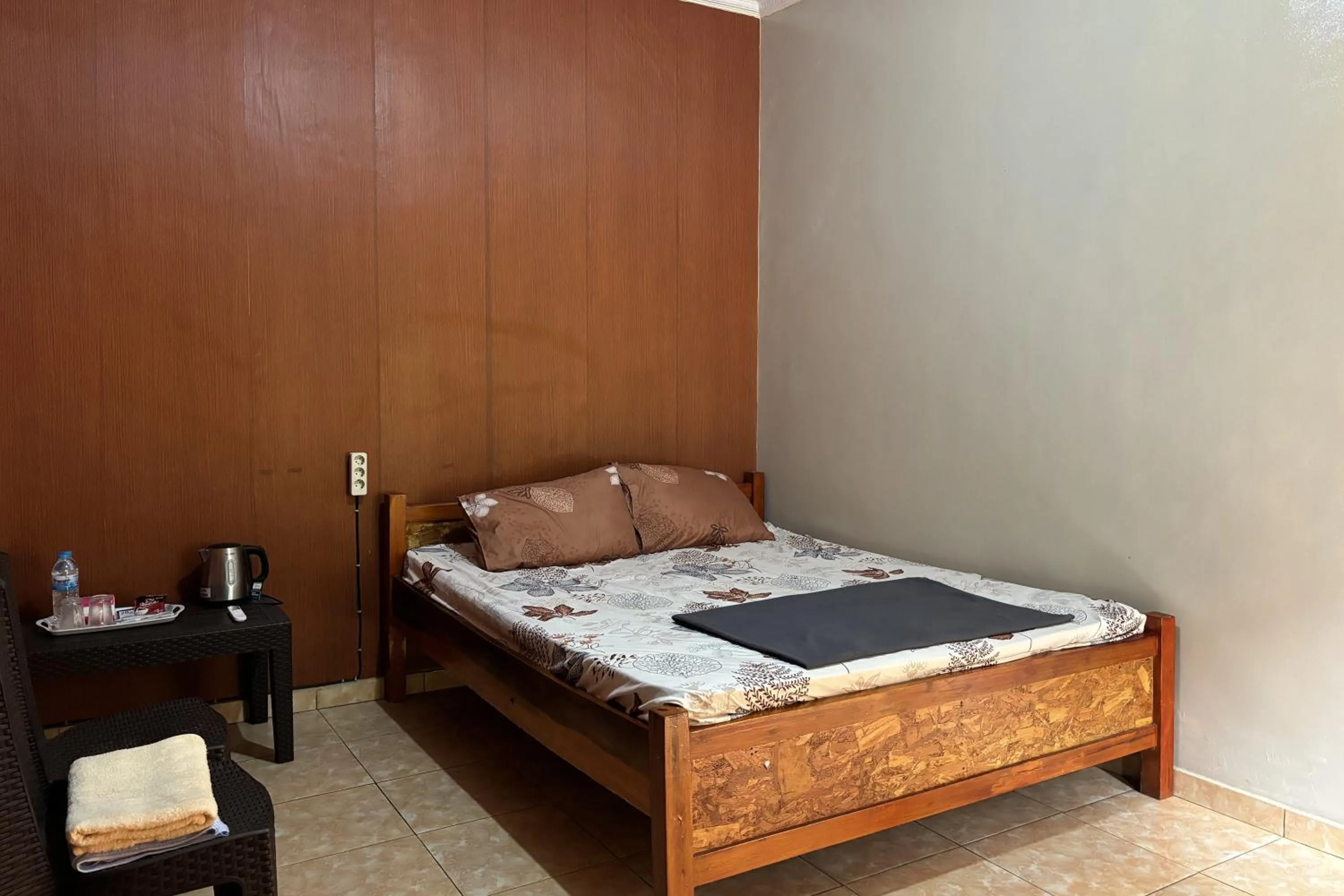 Bed in Family 24 Hotel near Pantai Cipatujah