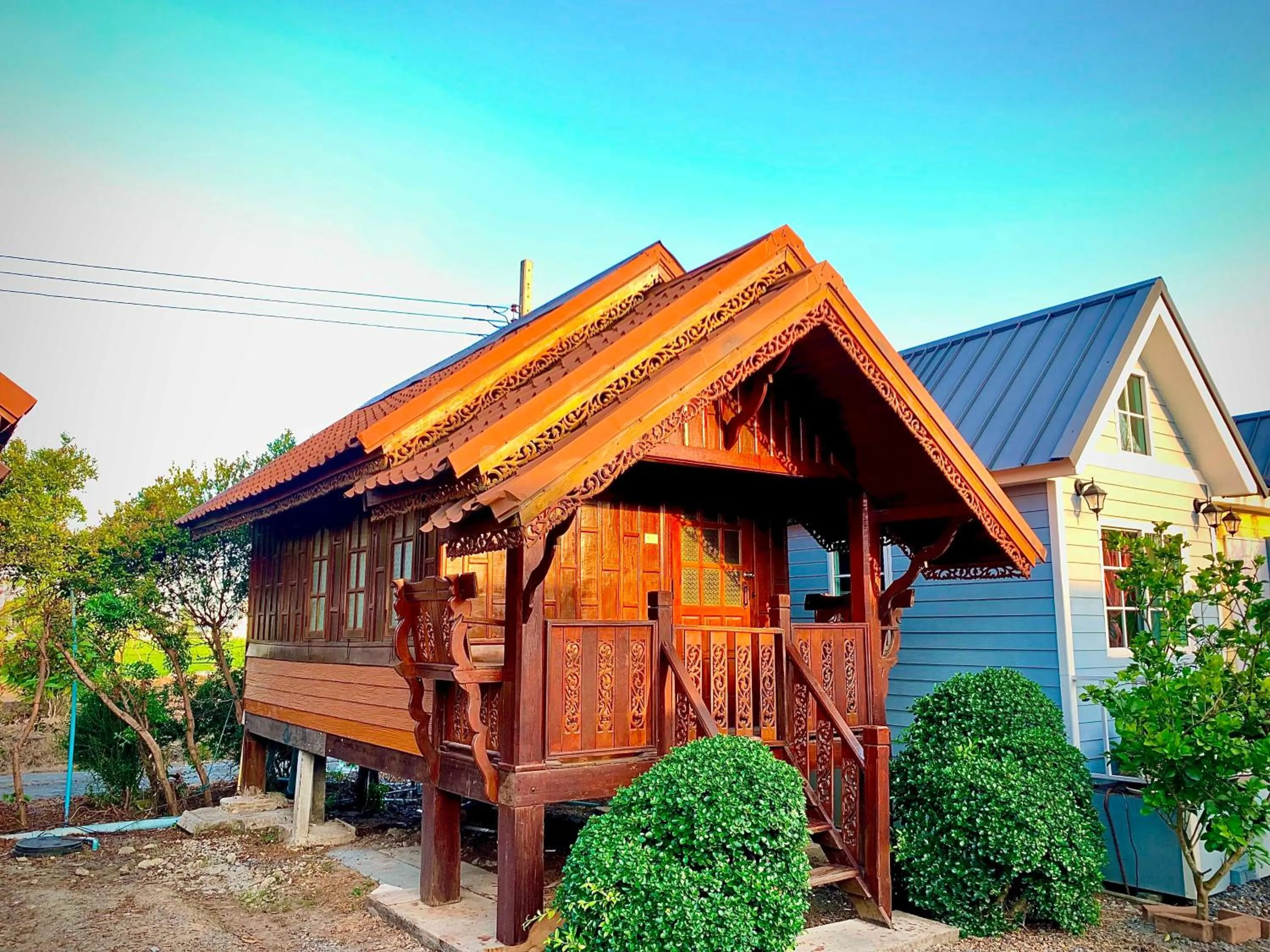 Facade/entrance in Chai Na Resort