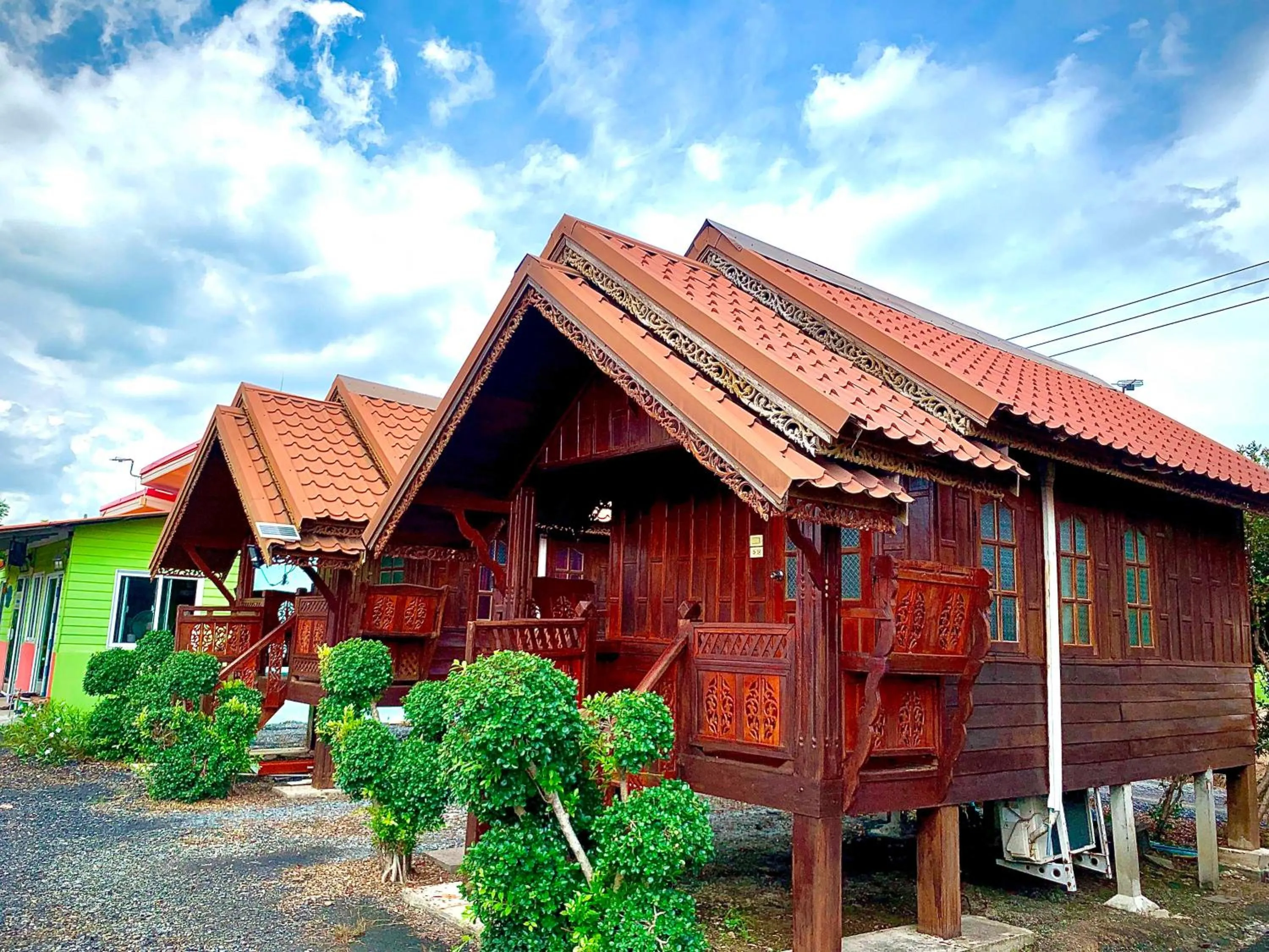 Facade/entrance in Chai Na Resort