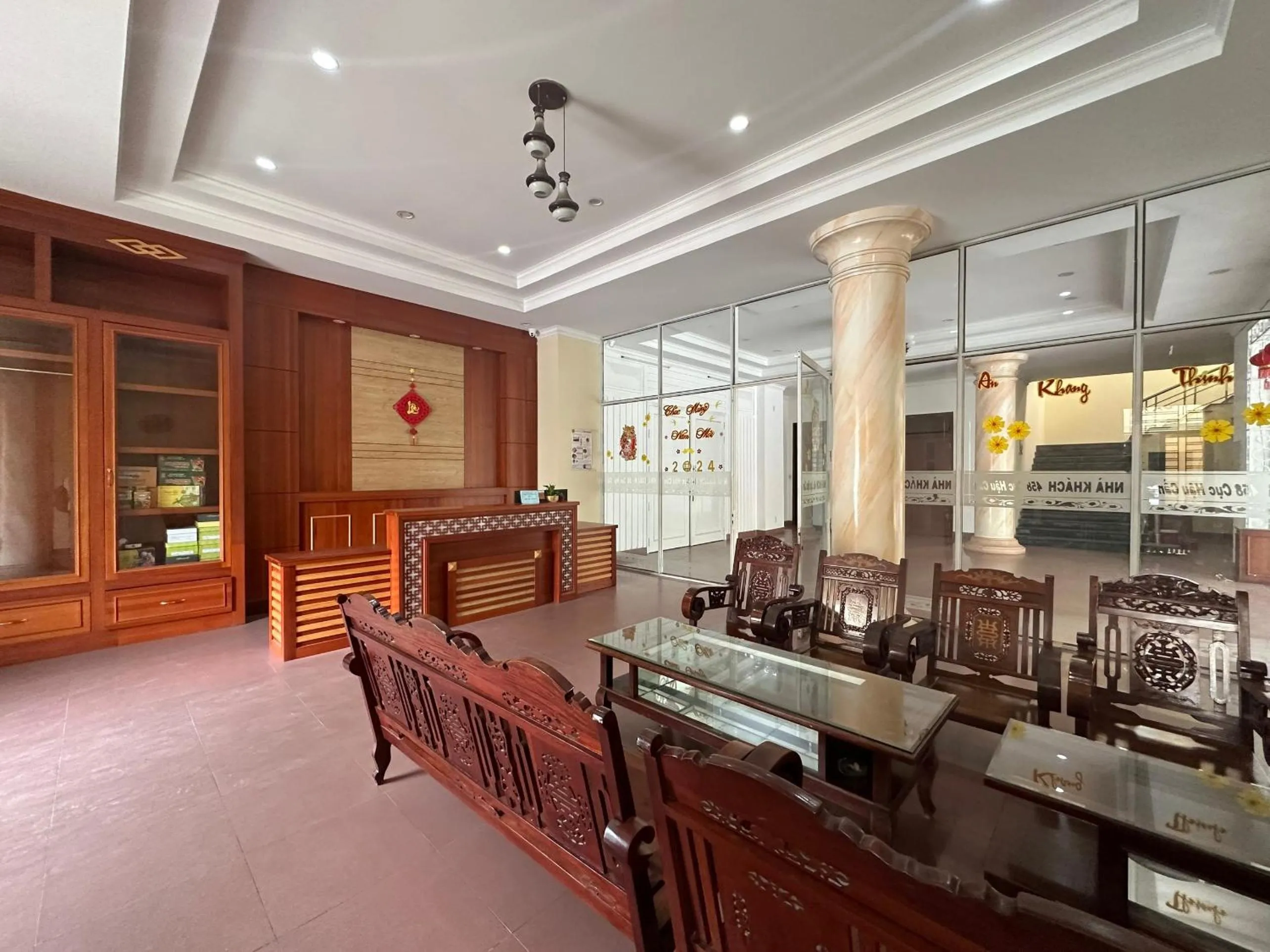 Lobby or reception in OYO 1246 Nha Khach Cuc Hau Can