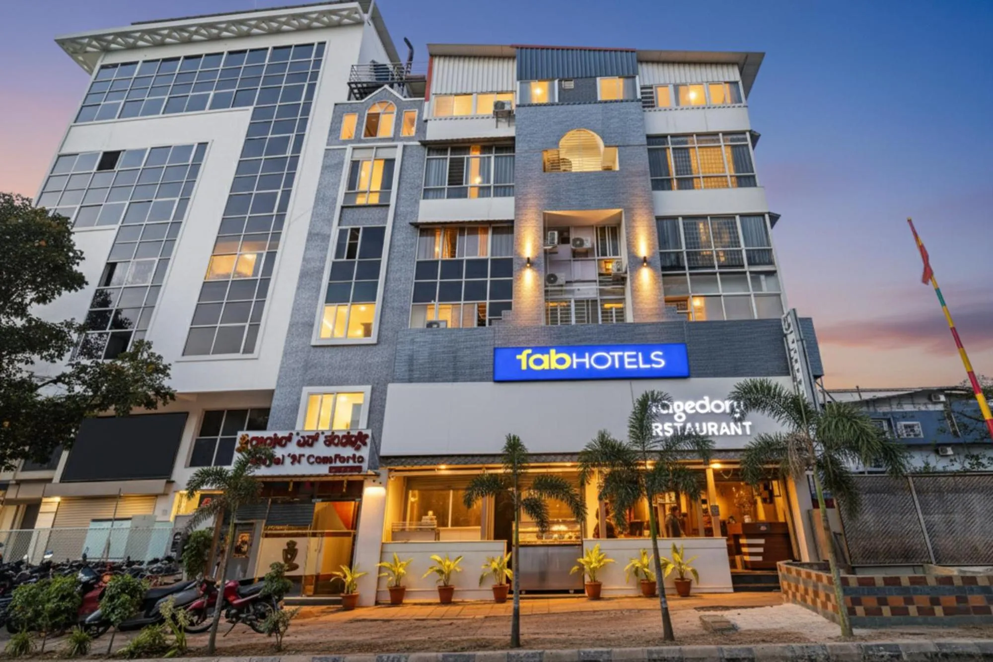 Property building in FabHotel Royal N Comforts