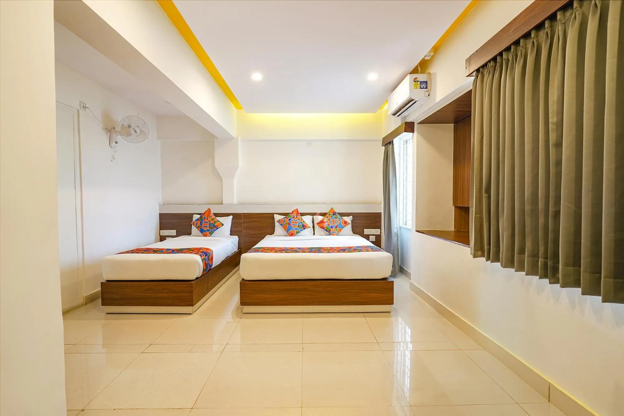 Bed in FabHotel Royal N Comforts