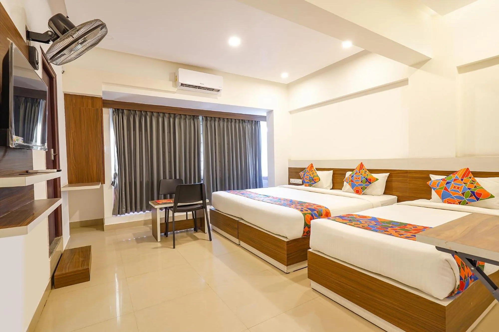 Bed in FabHotel Royal N Comforts