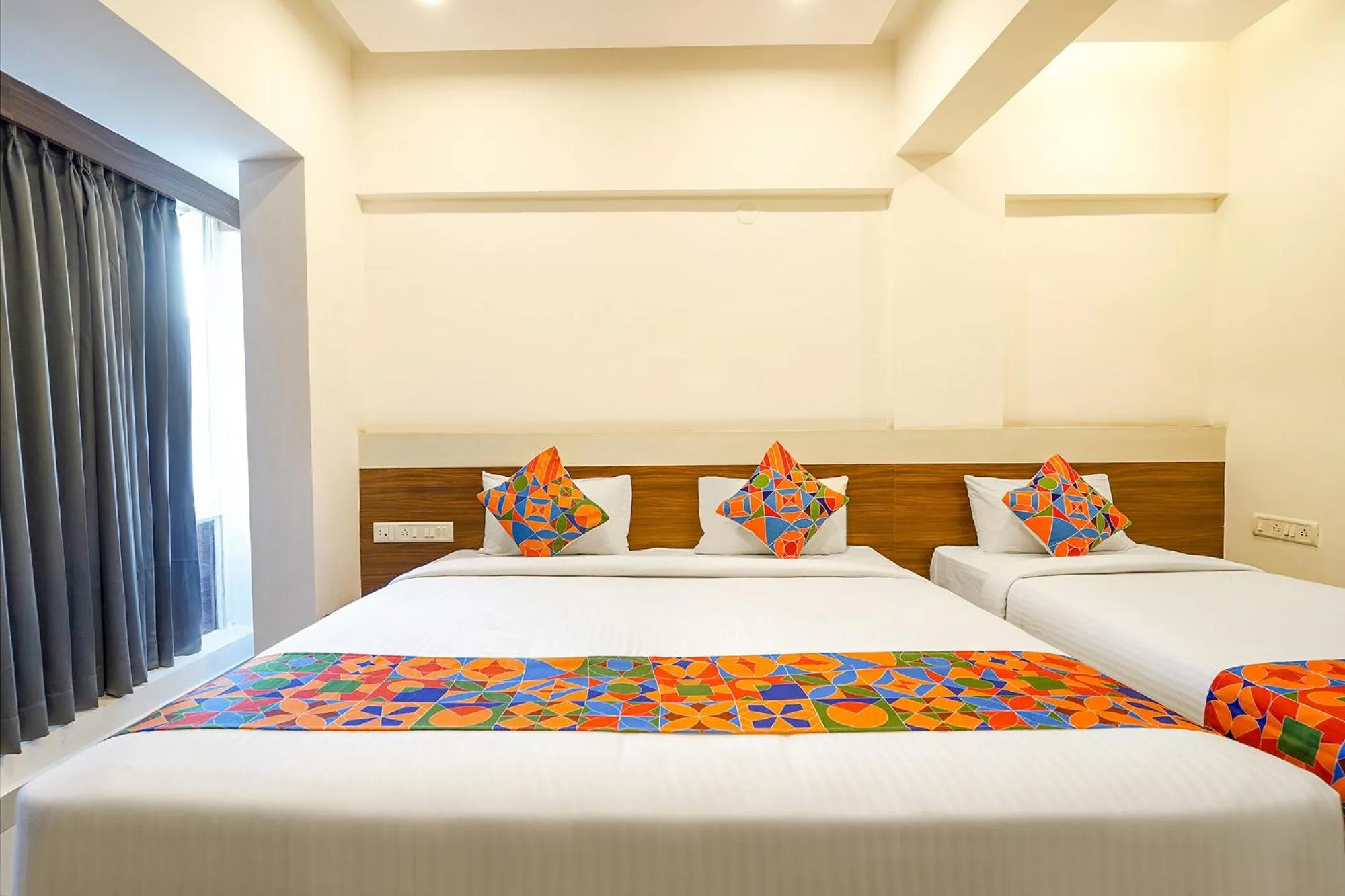 Bed in FabHotel Royal N Comforts