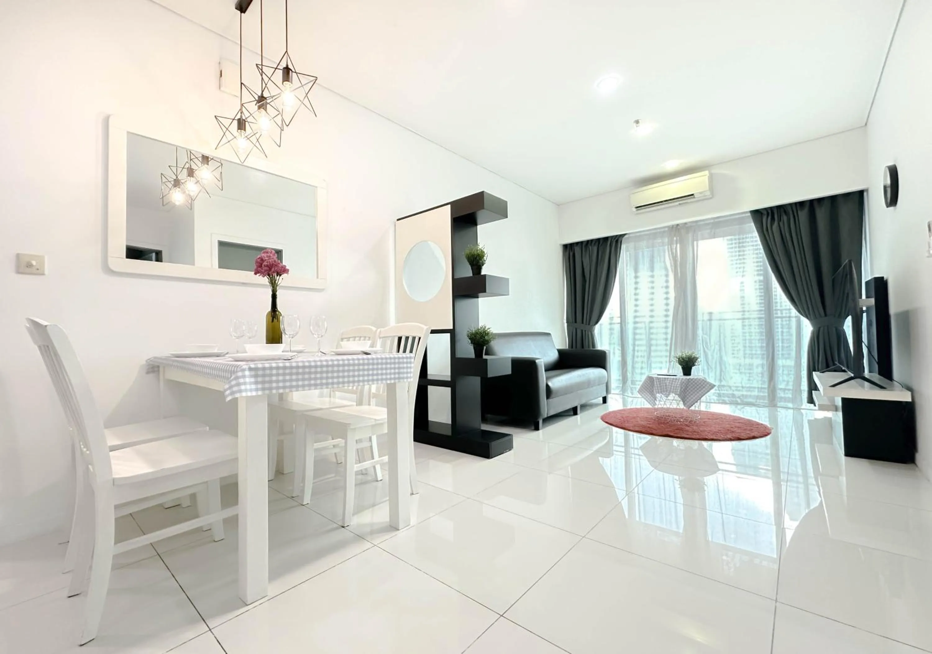 Living room in Summer Suites KLCC by apartx
