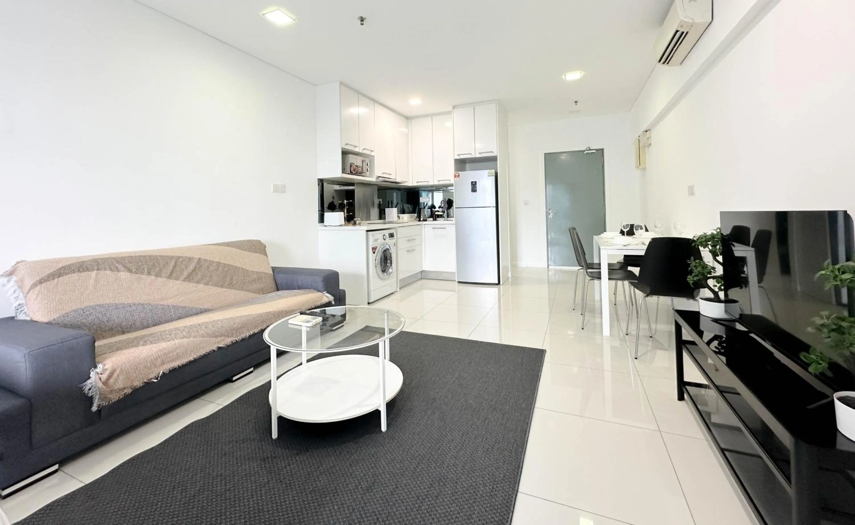 Seating area in Summer Suites KLCC by apartx