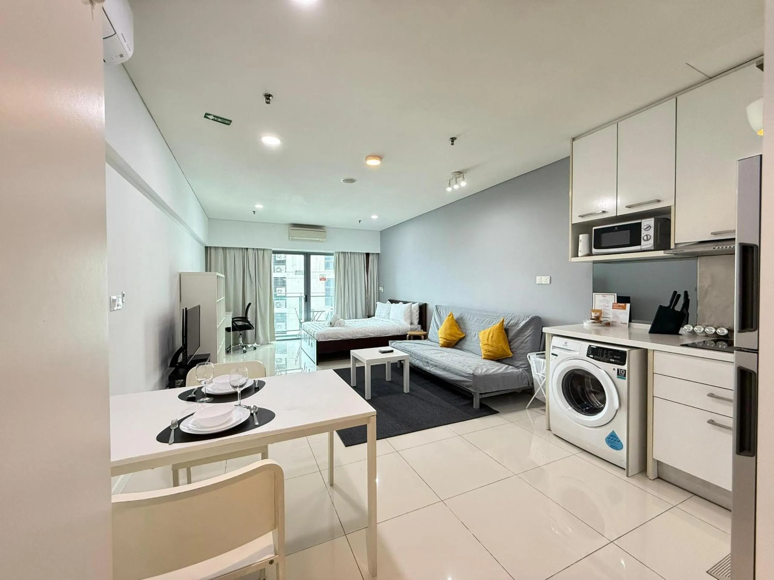 Living room in Summer Suites KLCC by apartx