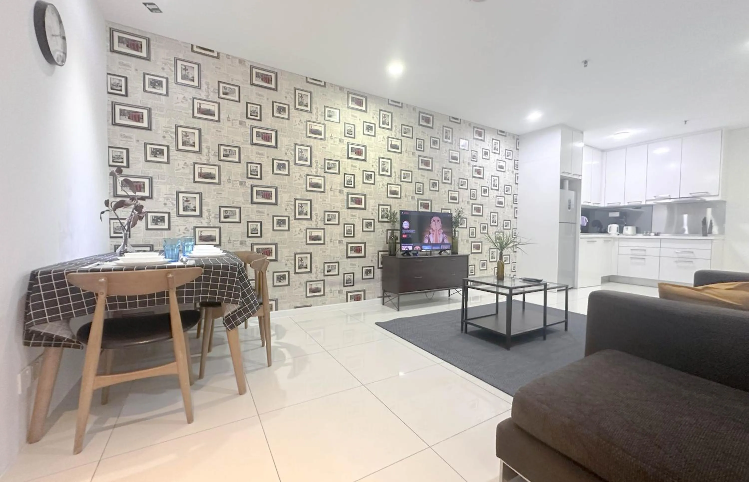 Living room in Summer Suites KLCC by apartx