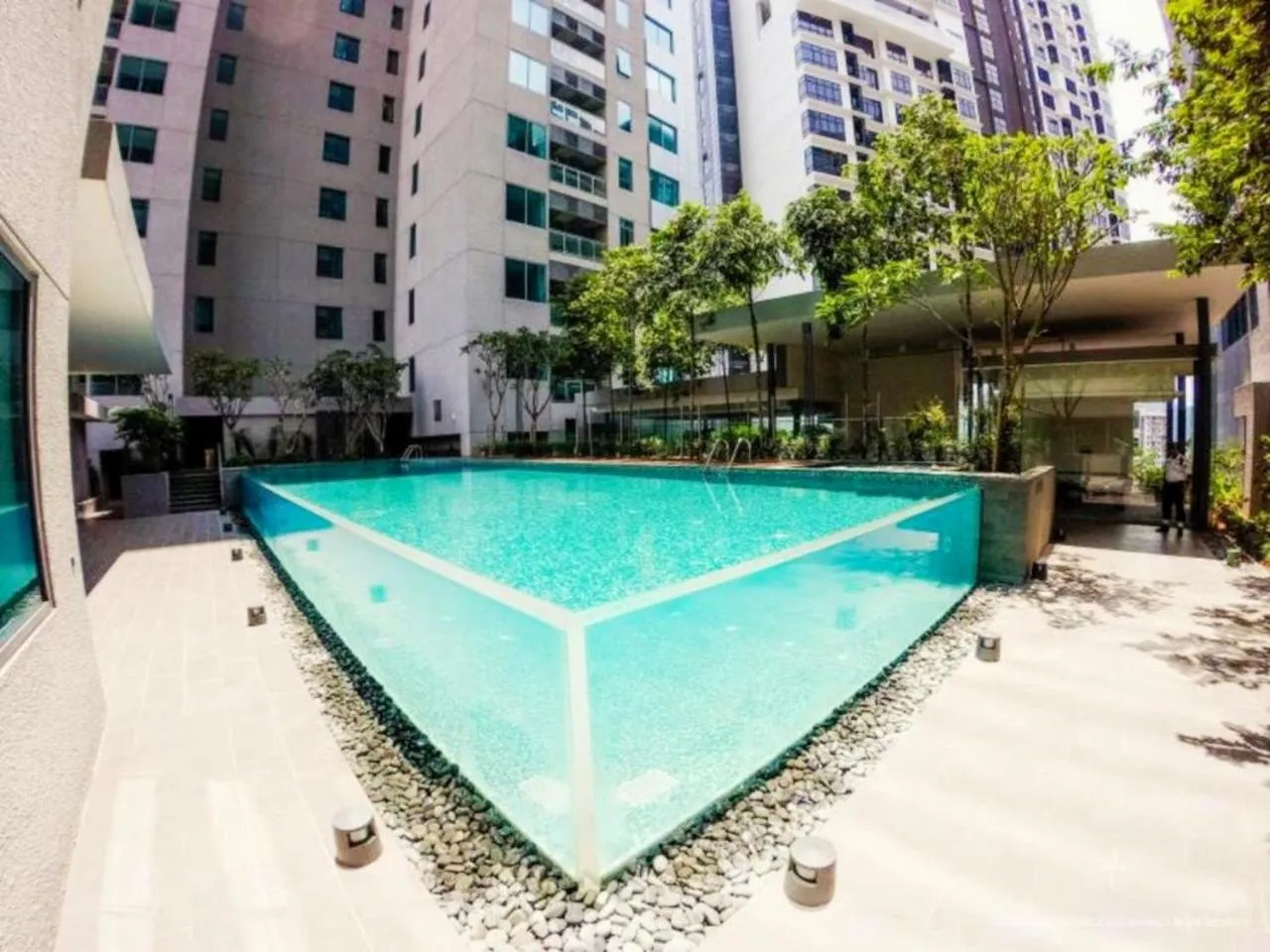 Swimming pool in Summer Suites KLCC by apartx