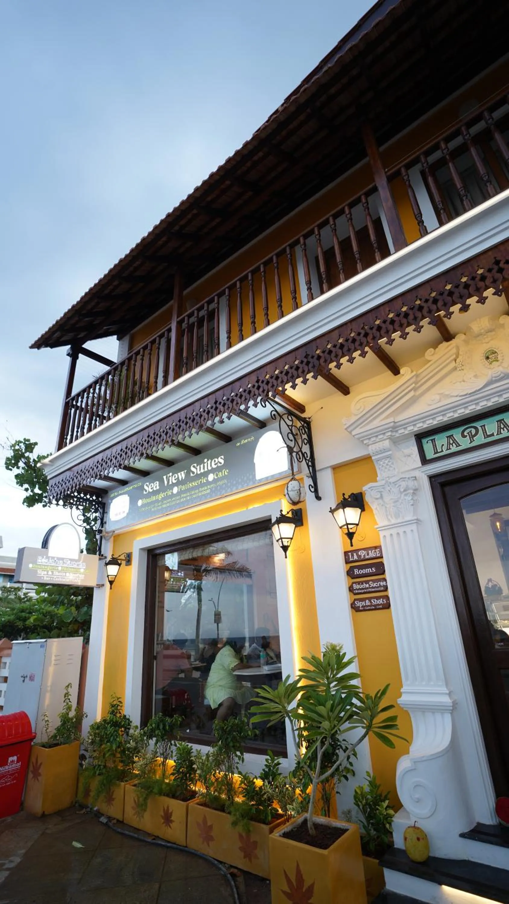 Property building in La Plage Seaview Suites