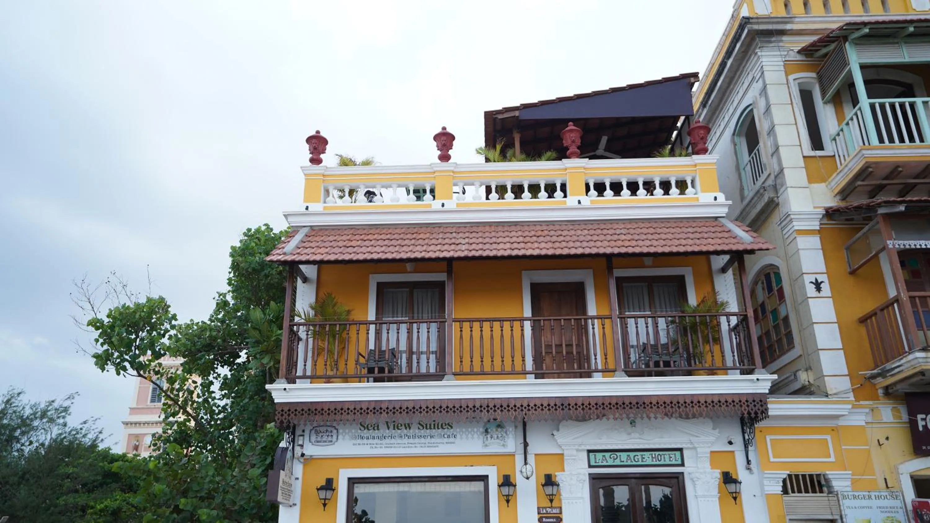 Property building in La Plage Seaview Suites