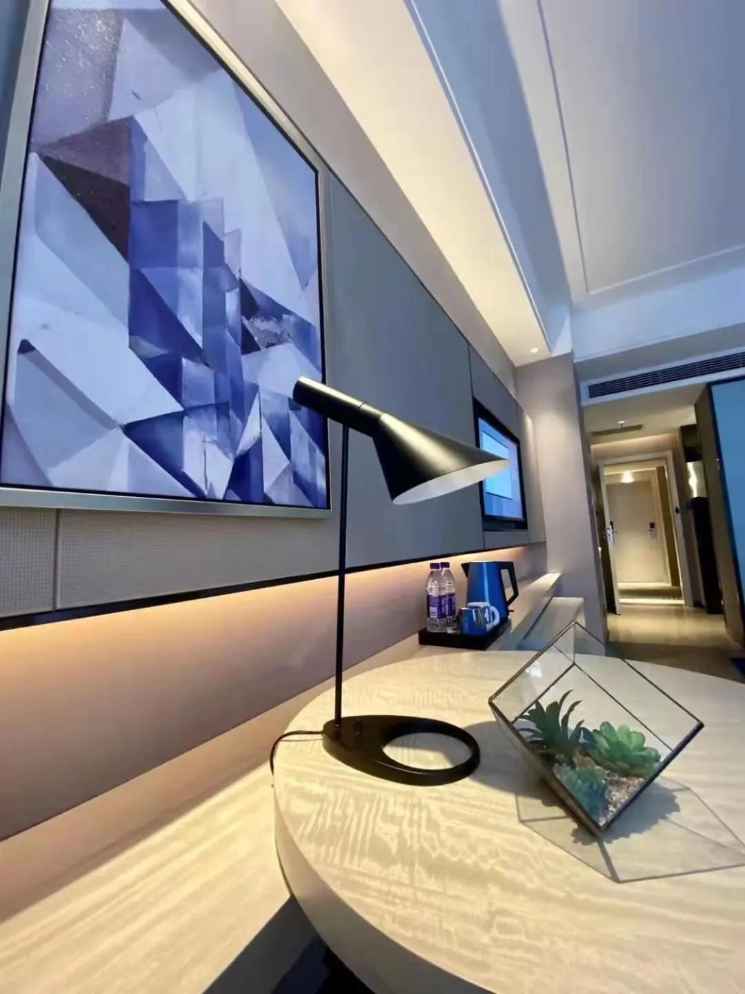 Living room in Echarm Hotel - Xi'an Tai'ao Plaza Baijiakou Metro Station