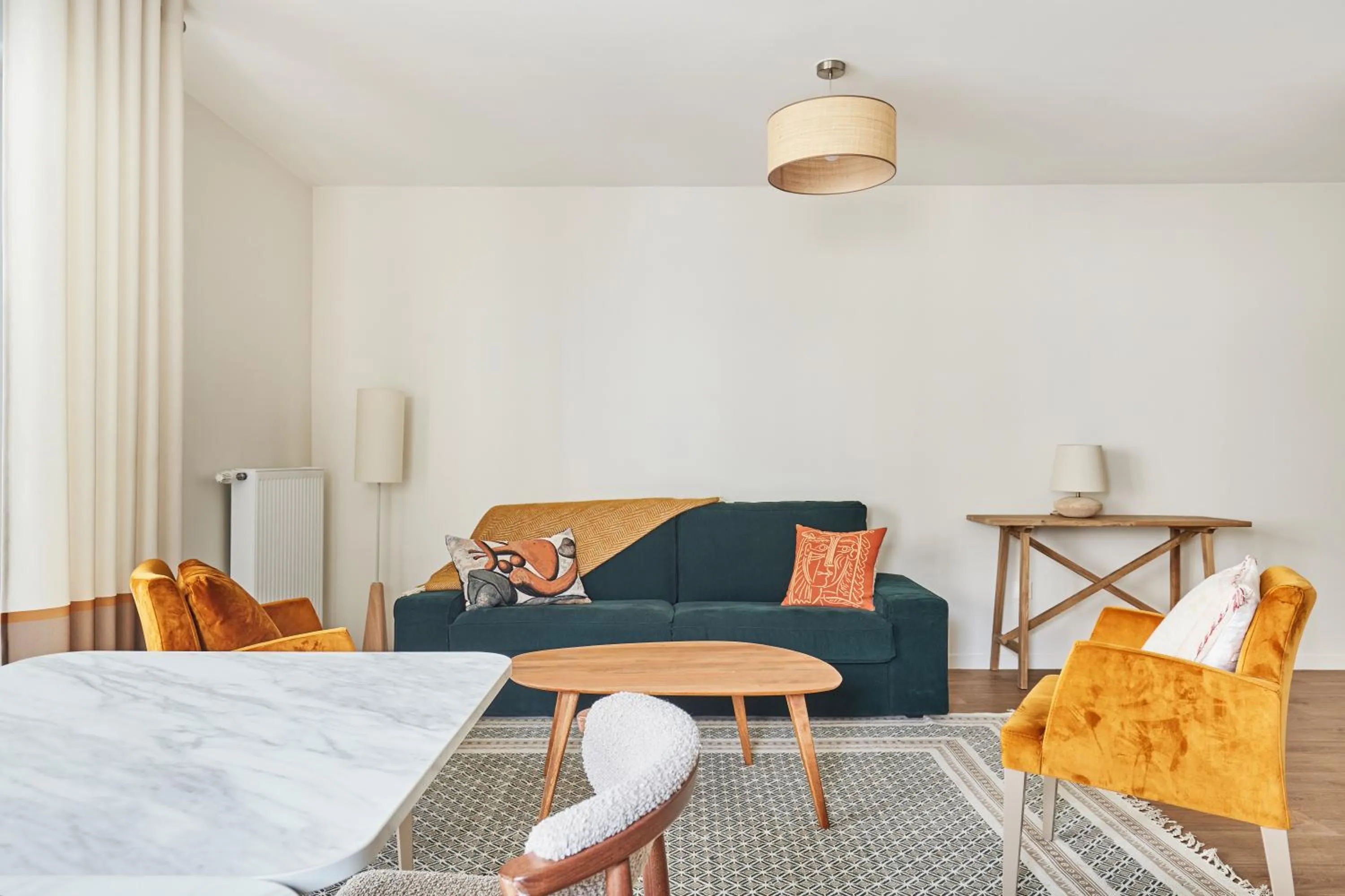 Seating area in Appart Hotel Paris Levallois Maurice Ravel