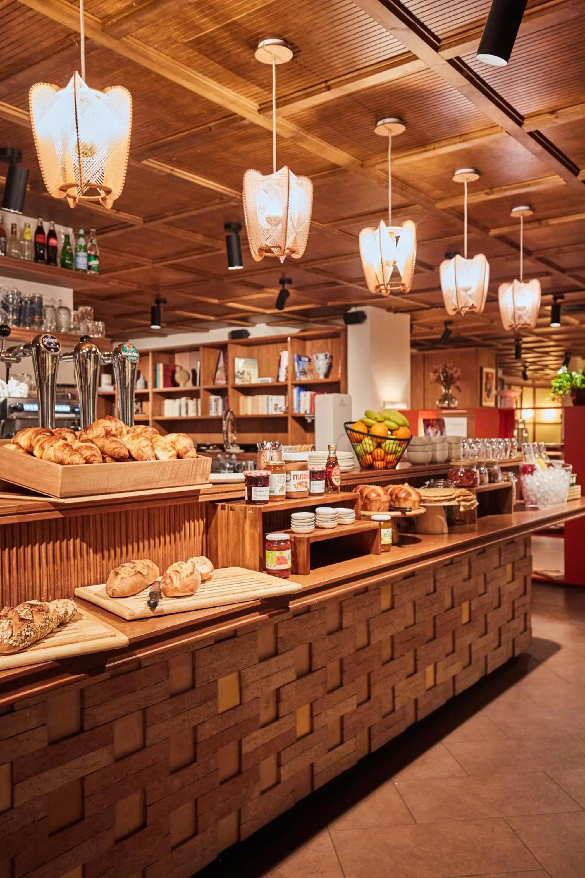 Buffet breakfast in Appart Hotel Paris Levallois Maurice Ravel