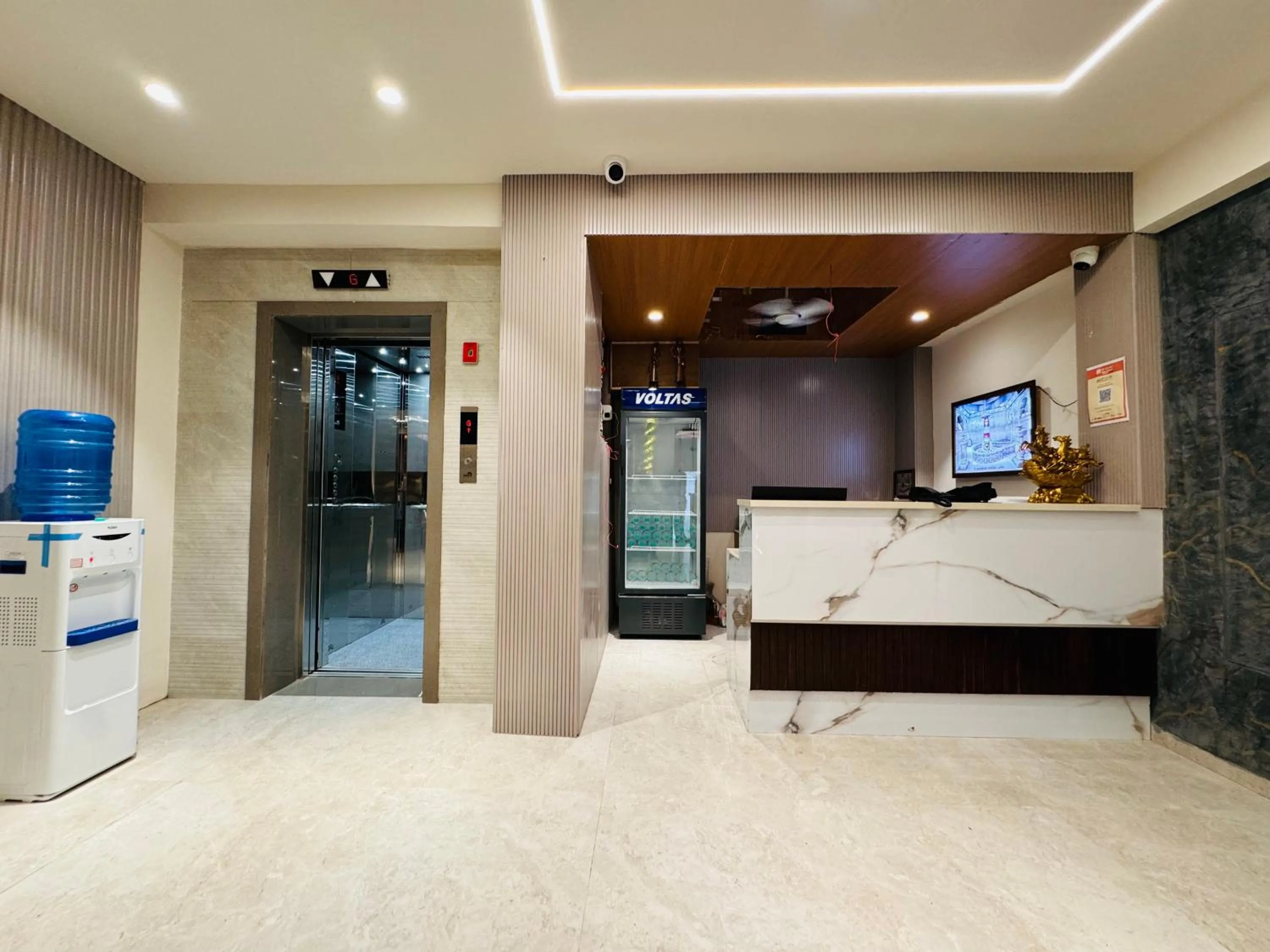 Lobby or reception in Hotel Rudhav Palace