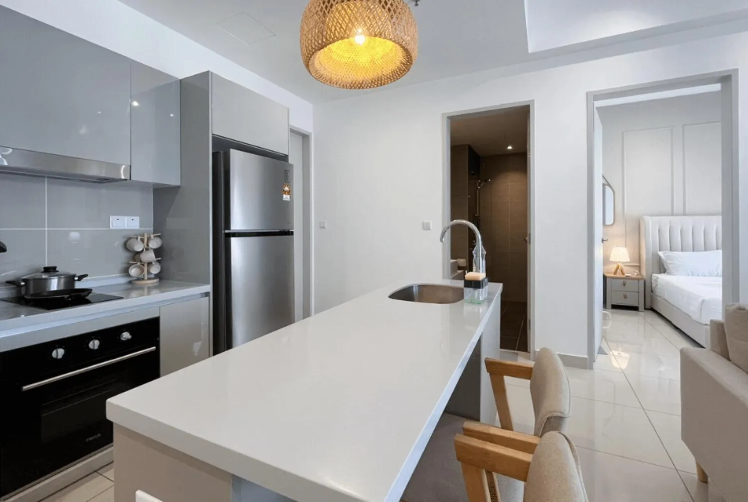 Kitchen or kitchenette in Trion Kuala Lumpur