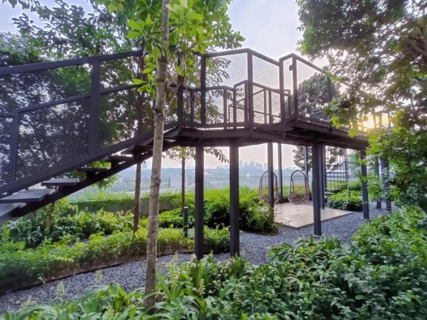 Garden in Trion Kuala Lumpur