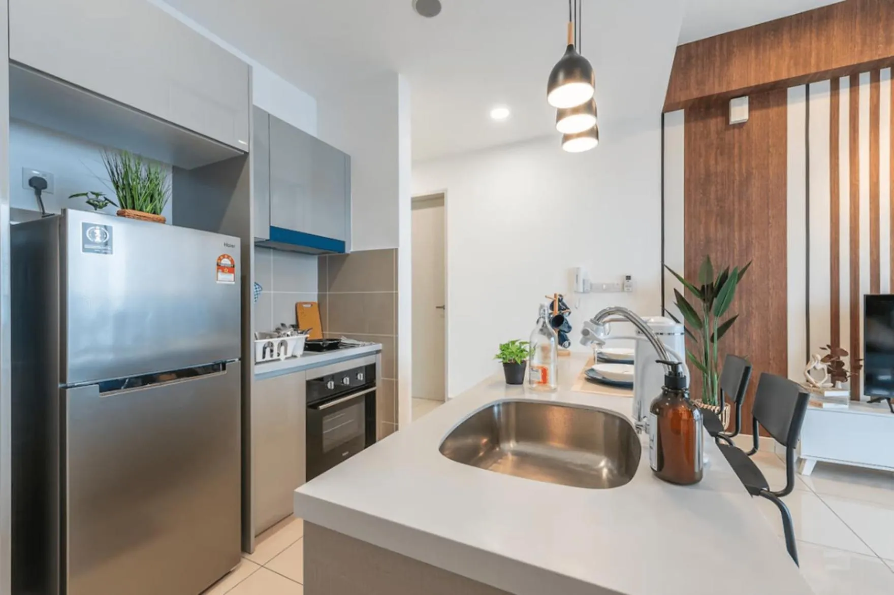 Kitchen or kitchenette in Trion Kuala Lumpur