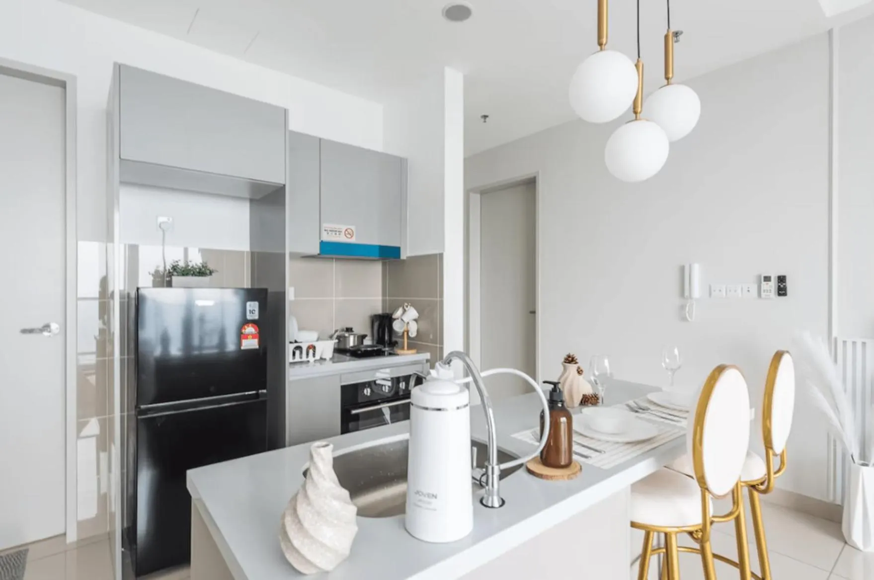 Kitchen or kitchenette in Trion Kuala Lumpur