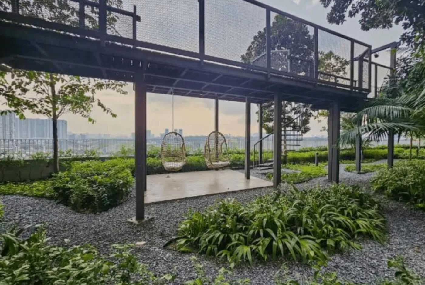 Garden in Trion Kuala Lumpur