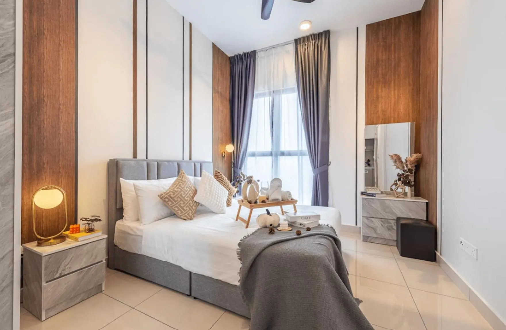 Bed in Trion Kuala Lumpur