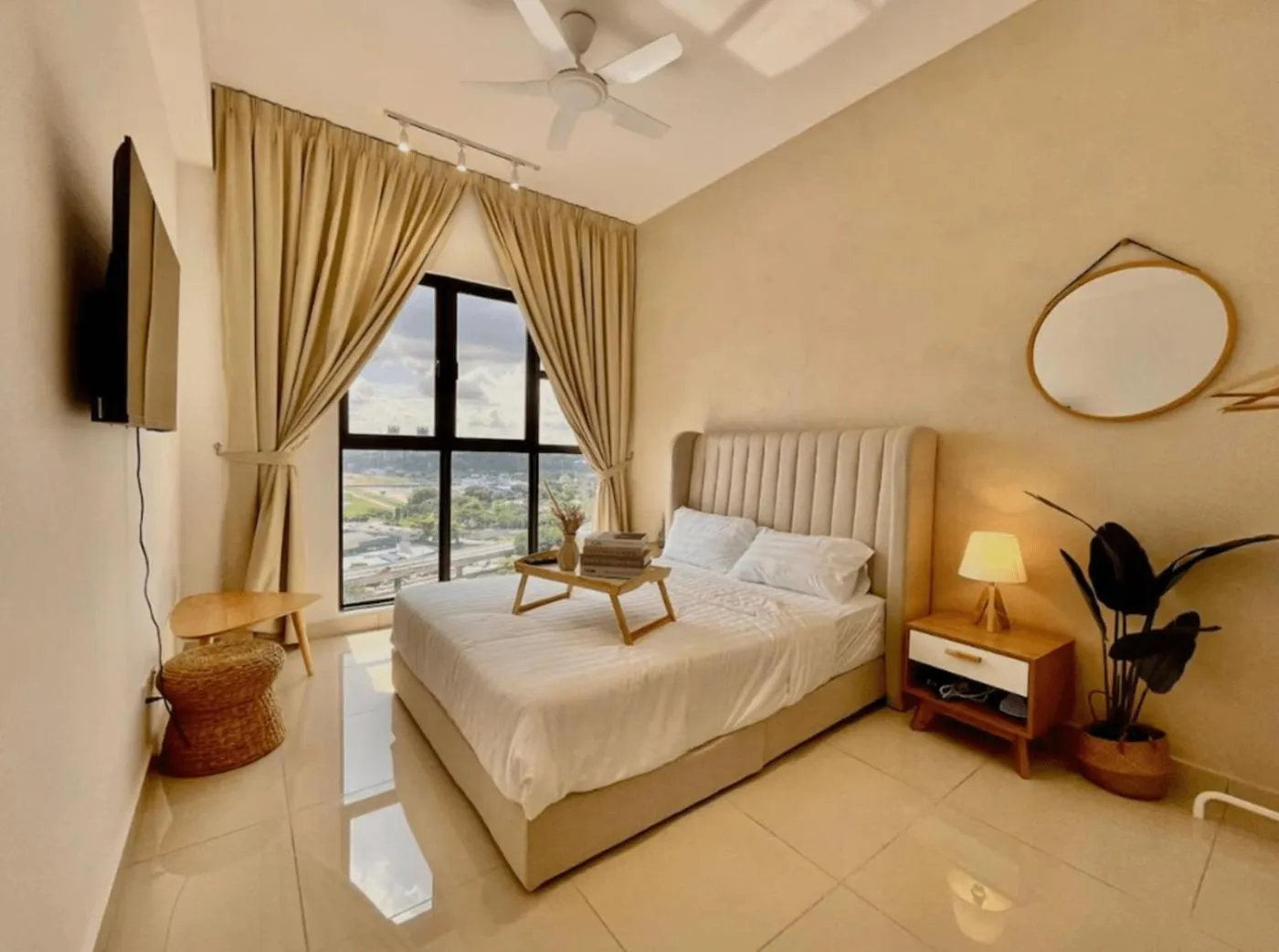 Bed in Trion Kuala Lumpur