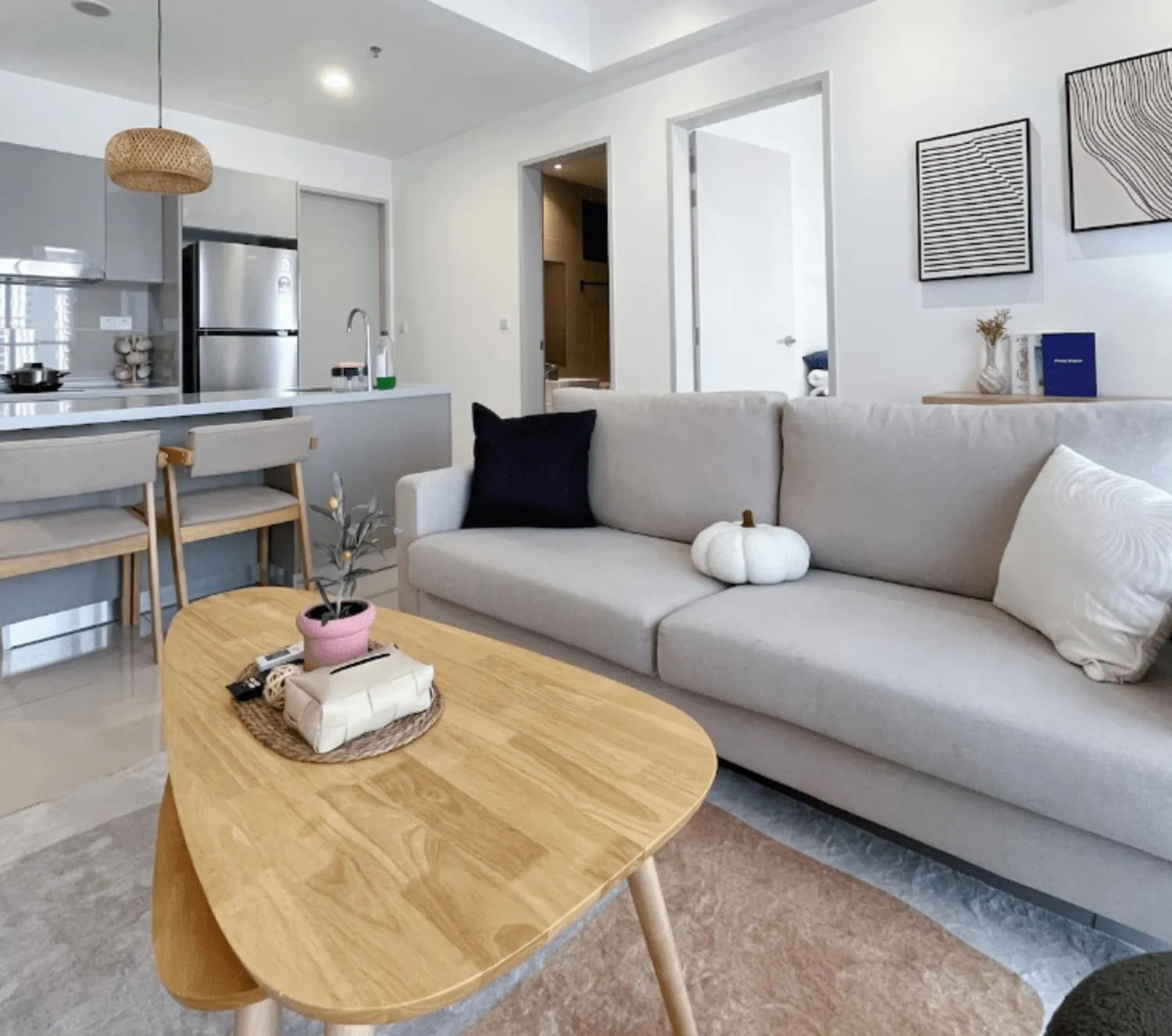 Living room in Trion Kuala Lumpur