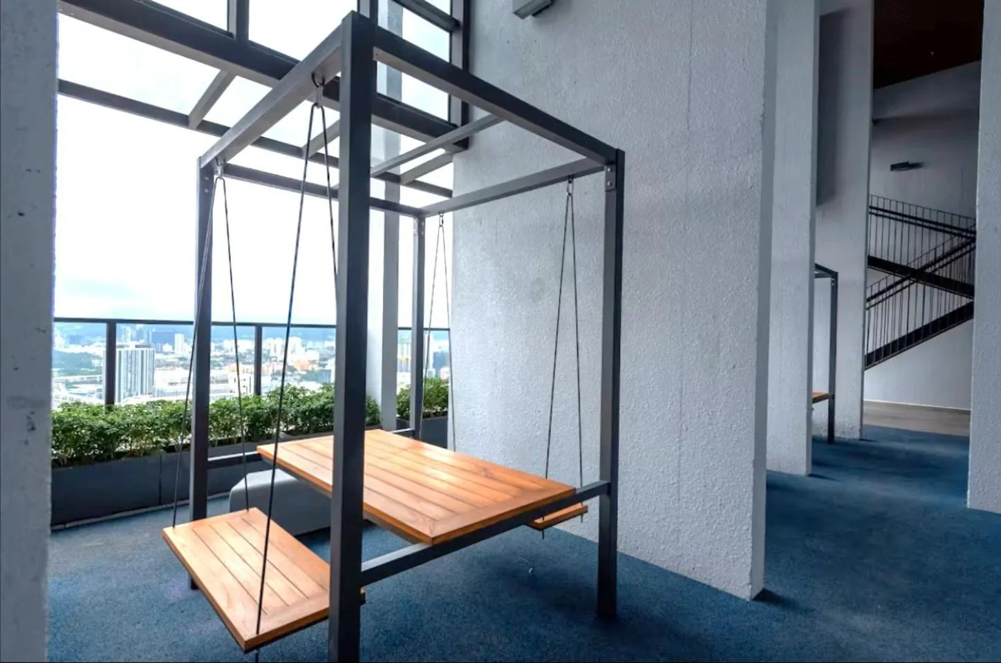 Seating area in Trion Kuala Lumpur