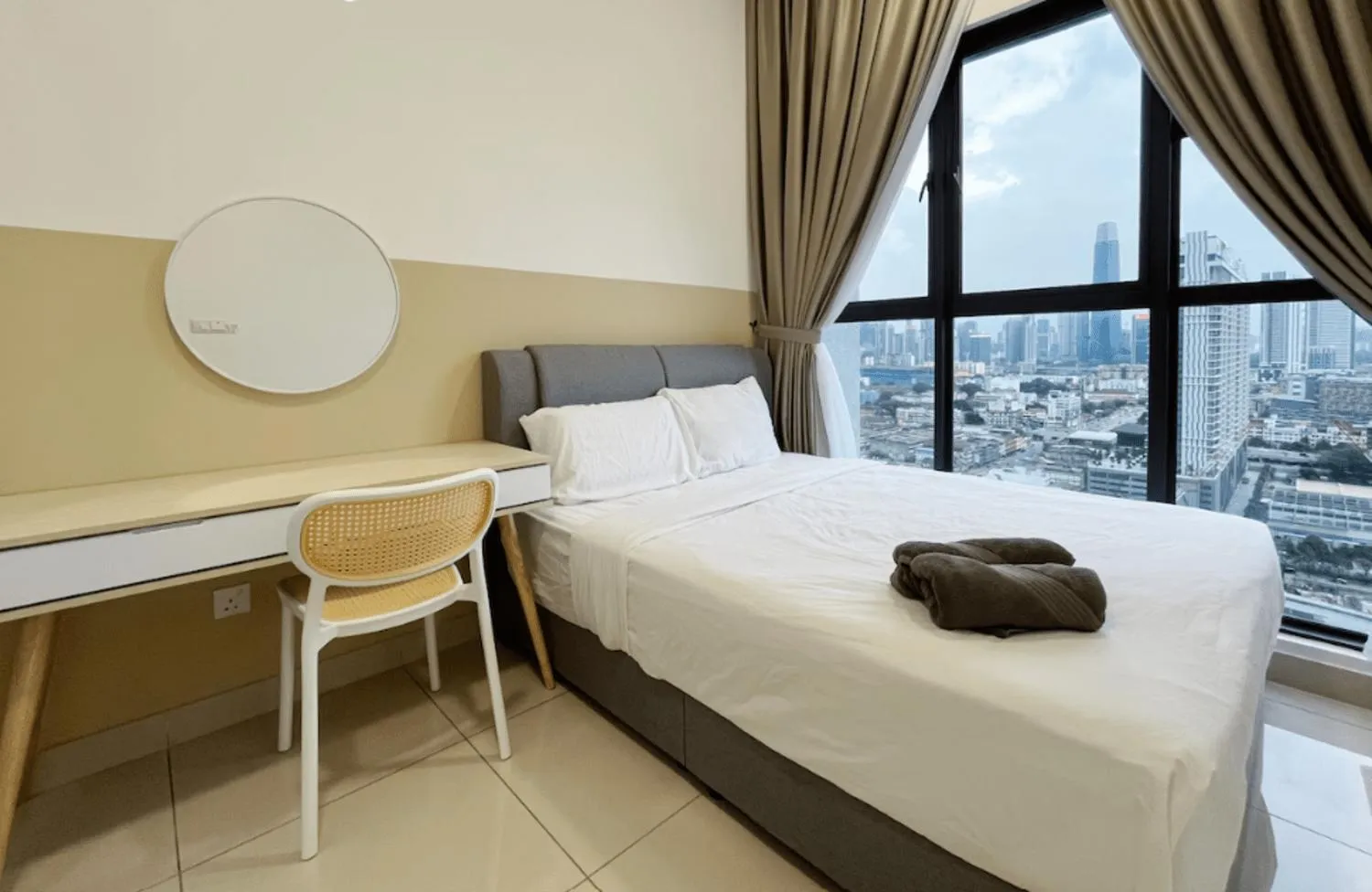 Bed in Trion Kuala Lumpur
