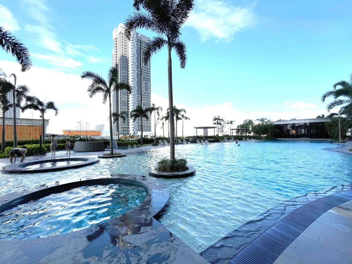 Swimming pool in Trion Kuala Lumpur