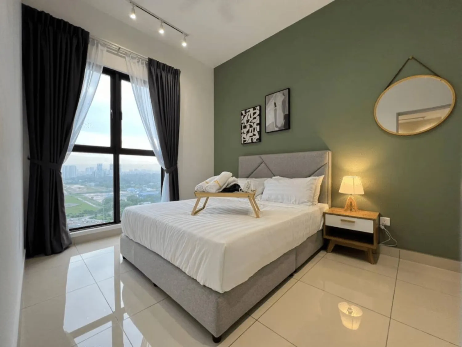 Bed in Trion Kuala Lumpur