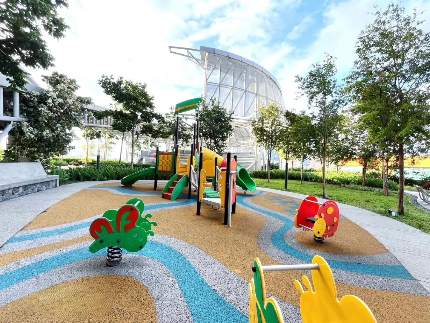 Children play ground in Trion Kuala Lumpur