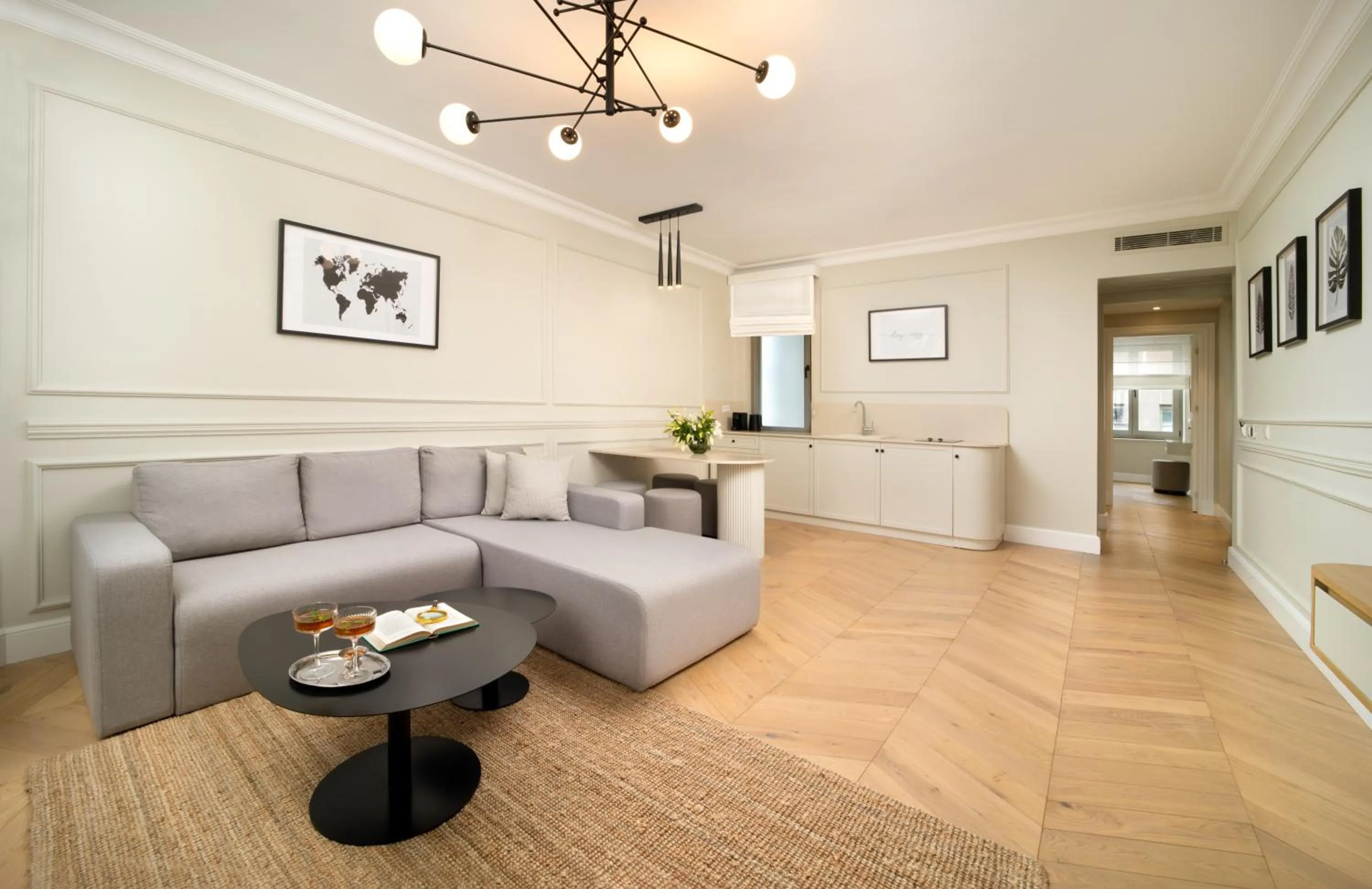 Living room in Vucino Suites