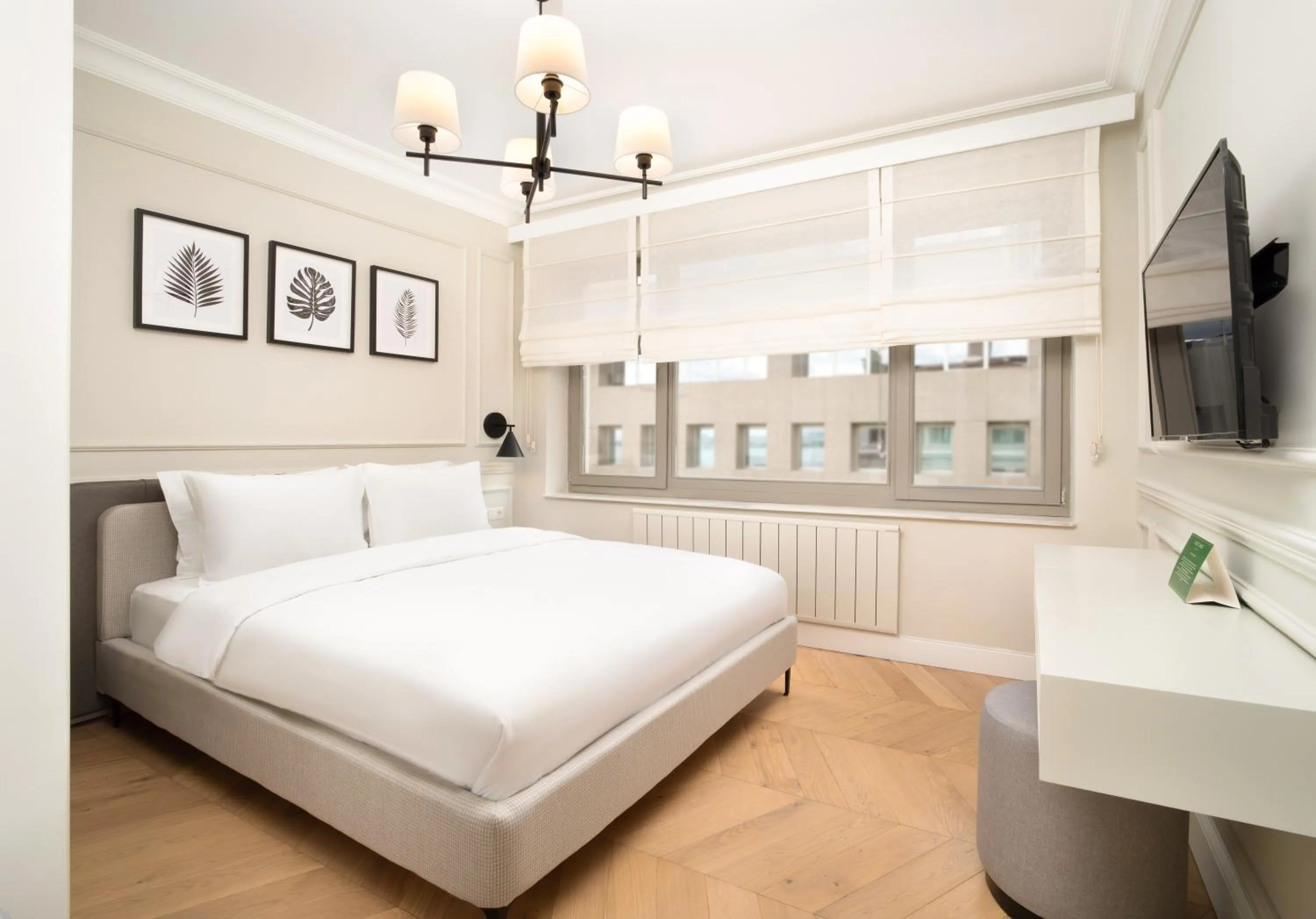 Bed in Vucino Suites