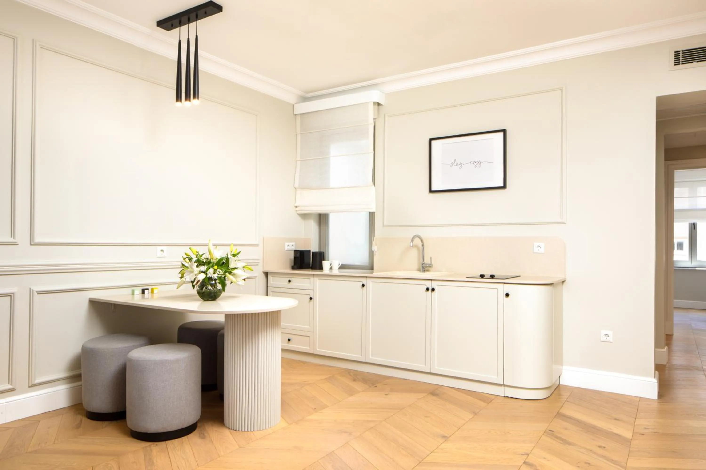 Kitchen or kitchenette in Vucino Suites